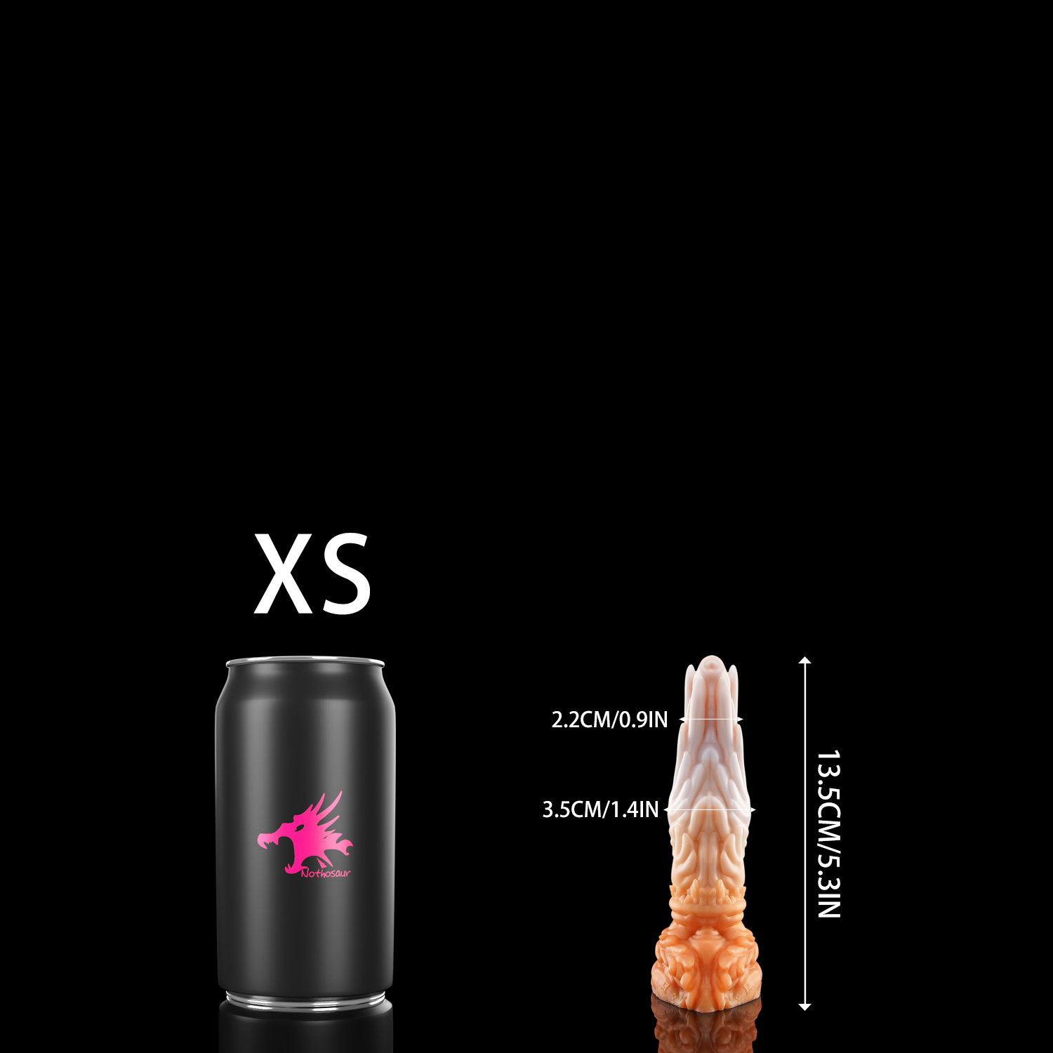 nothosaur VirgoFantasy dildo constellation dildo anal dildo textured cosmic dildo XS SIZE