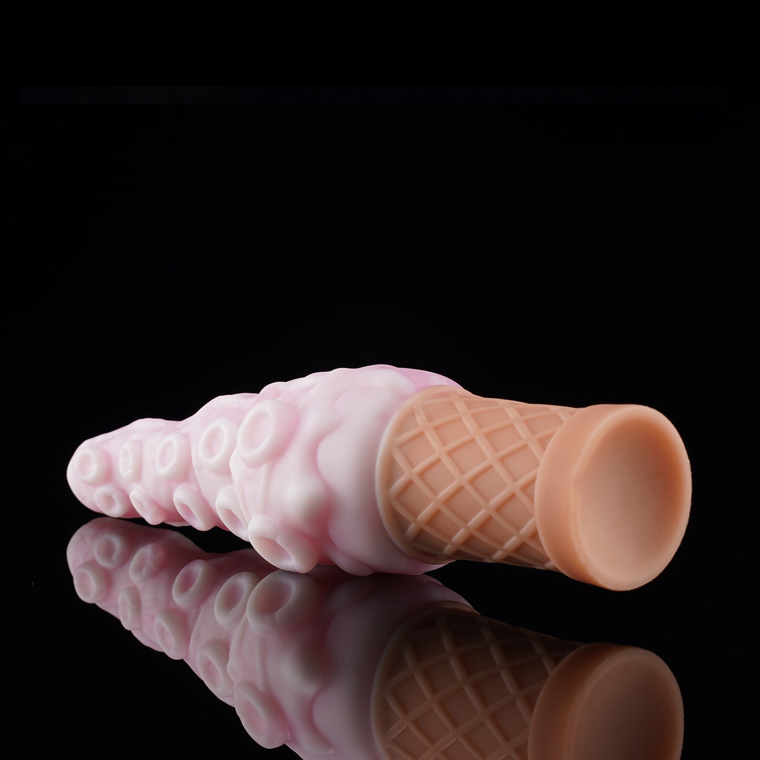 Milkberry nothosaur T-ICECREAM fantasy dildo cute tentacle soft silicone ice cream plug