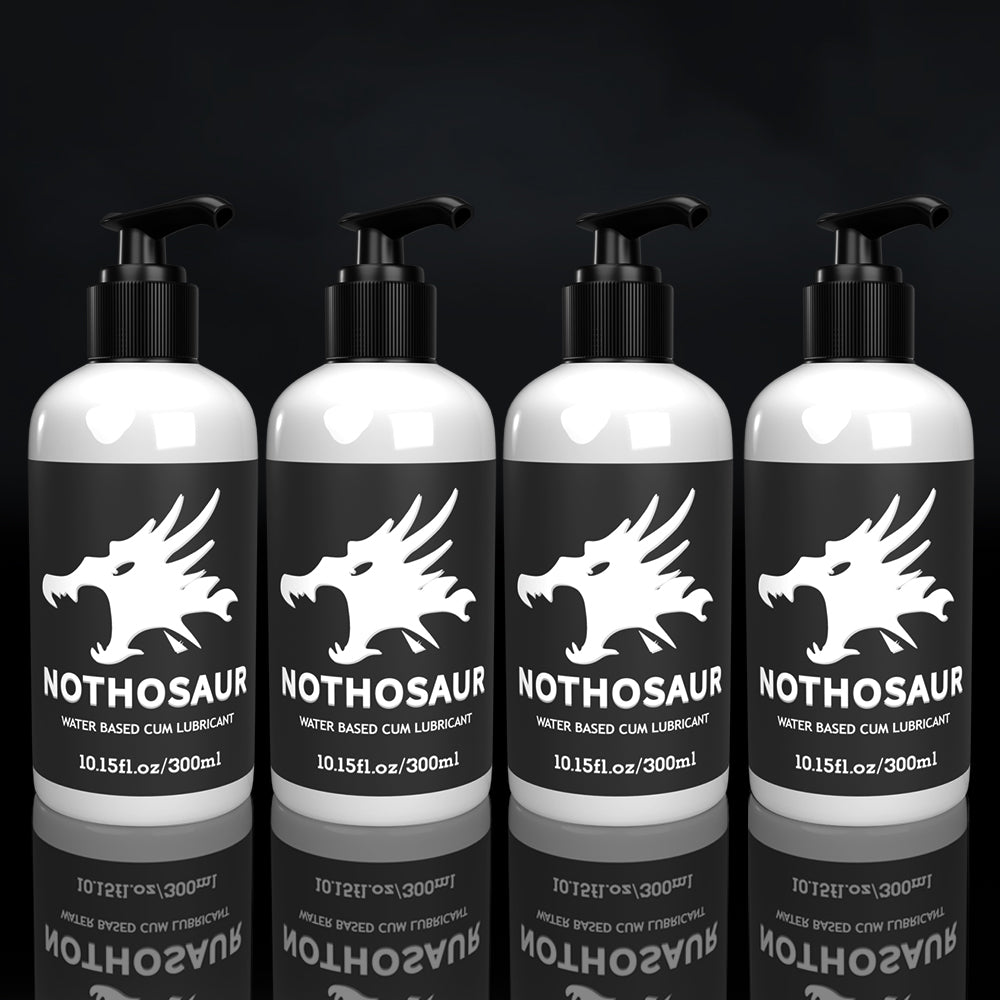 Nothosaur Simulated cum lube and Realistic Cumlube for ejaculating dildo best cum as lube with 4 bottom