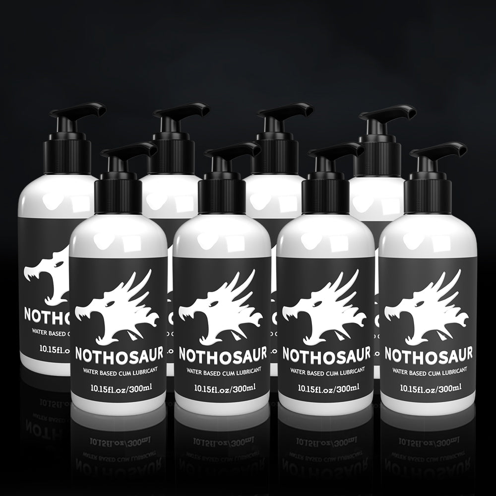Nothosaur Simulated cum lube and Realistic Cumlube for ejaculating dildo best cum as lube with 8 bottom