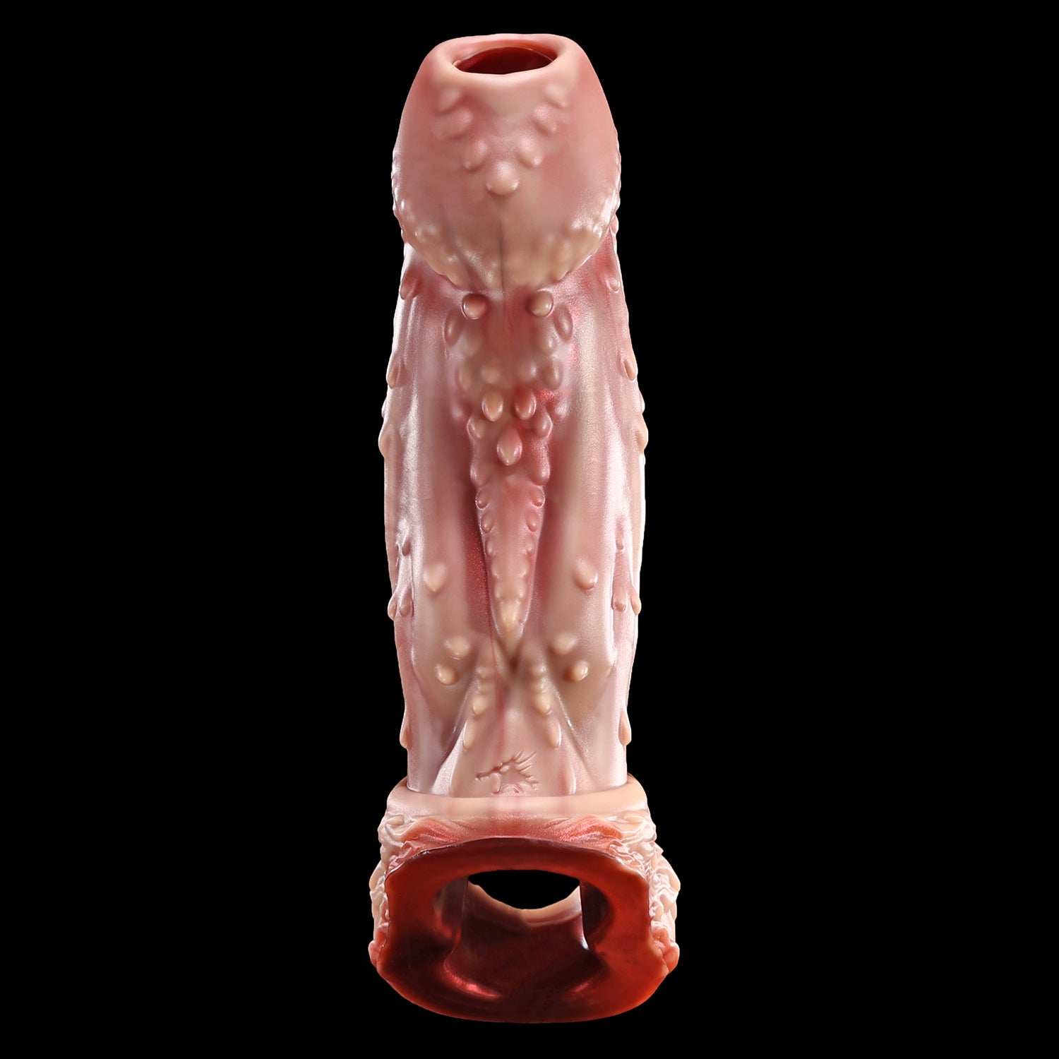 Nothosaur Alcar Silicone Penis sleeve cock sheath cuffs Extender make Thick Dildo