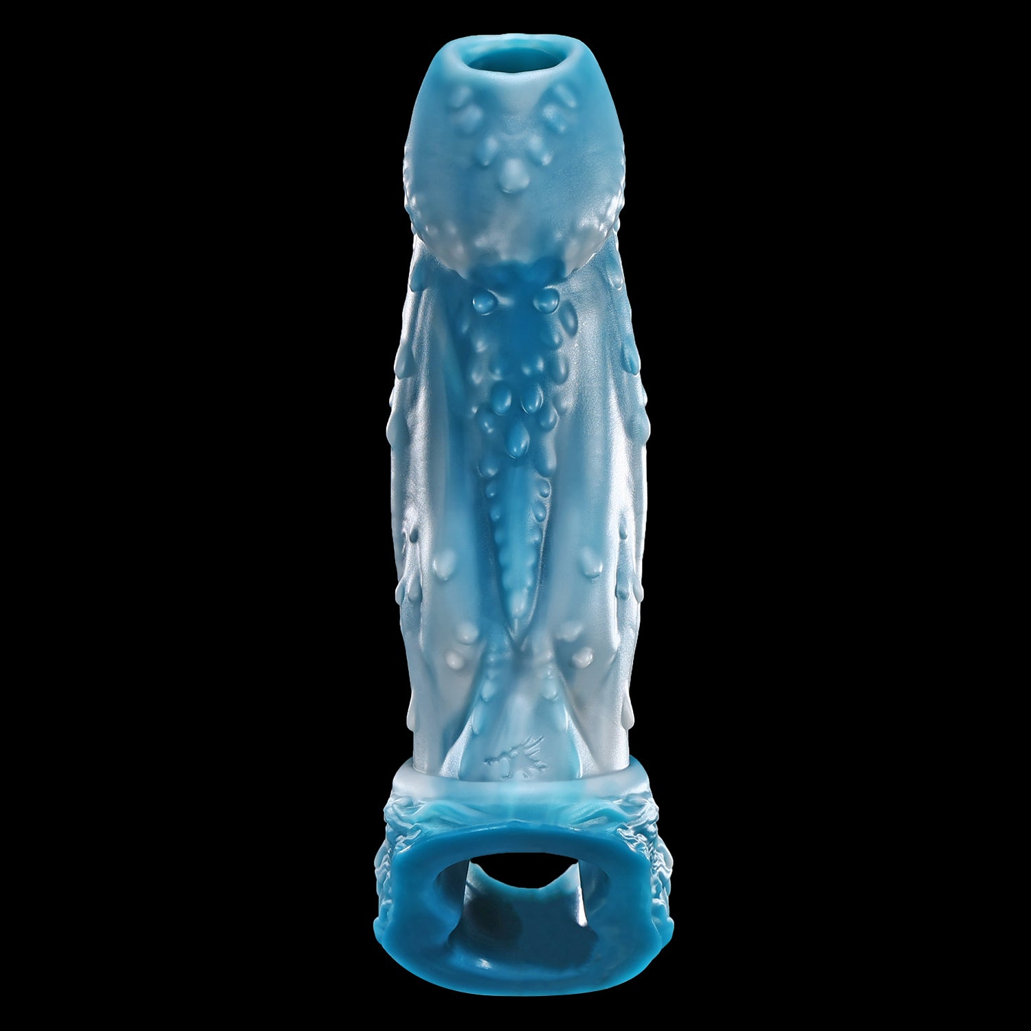 Nothosaur Alcar Silicone Penis sleeve cock sheath cuffs Extender make Thick Dildo