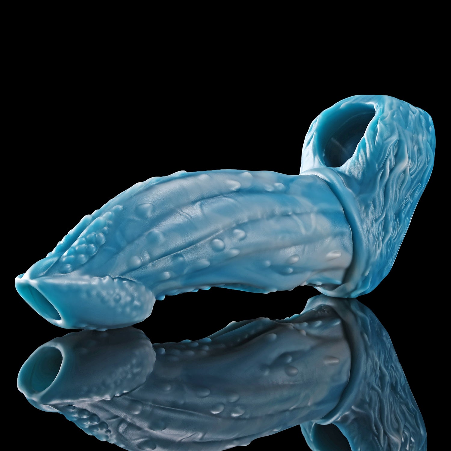 Nothosaur Alcar Silicone Penis sleeve cock sheath cuffs Extender make Thick Dildo