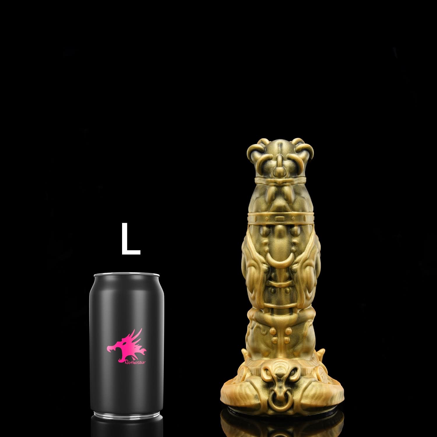 Gladiator Gold NOTHOSAUR Taurus Fantasy dildo alien dildo monster dildo adult toy silicone L SIZE