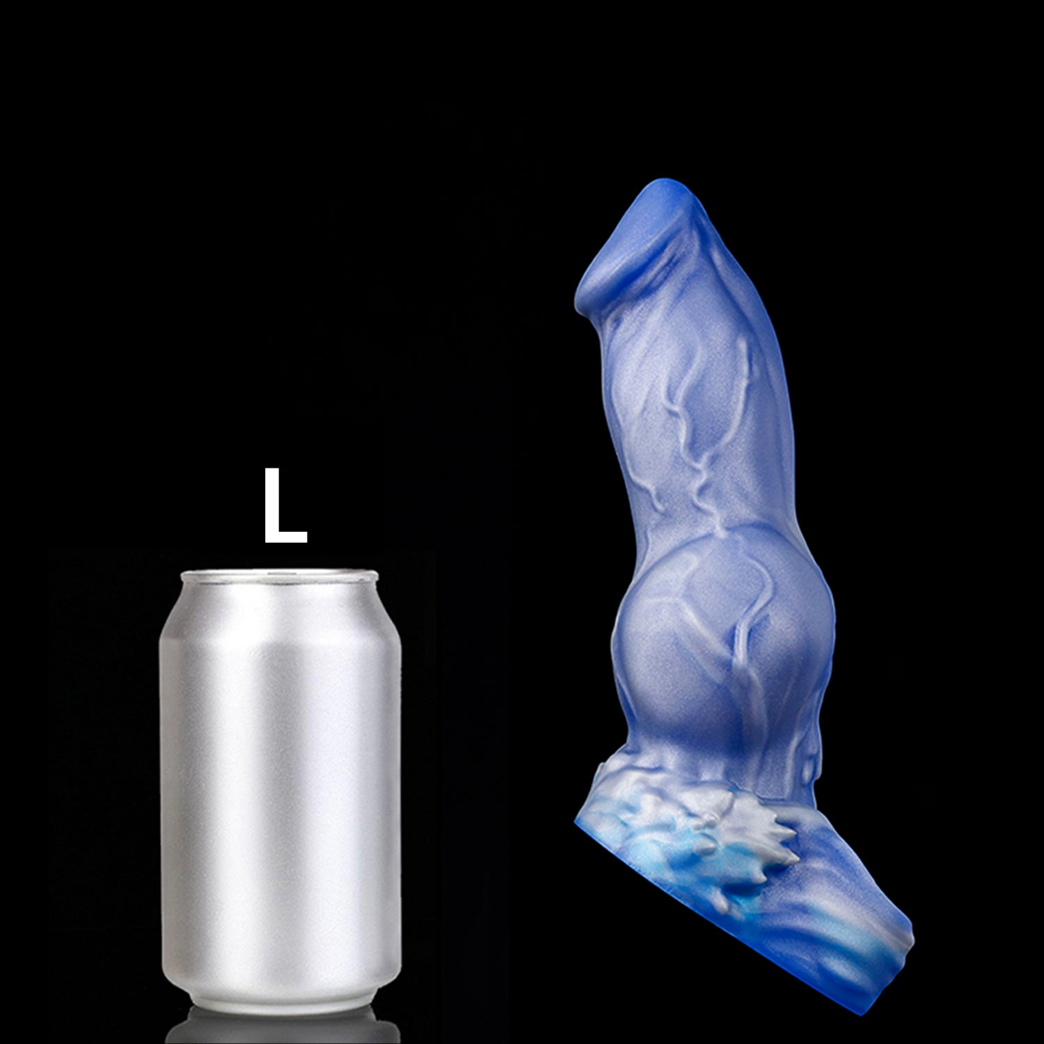 Nothosaur Wolverine Gocapa Silicone Penis sleeve cock sheath cuffs Extender make Thick Dildo L Size
