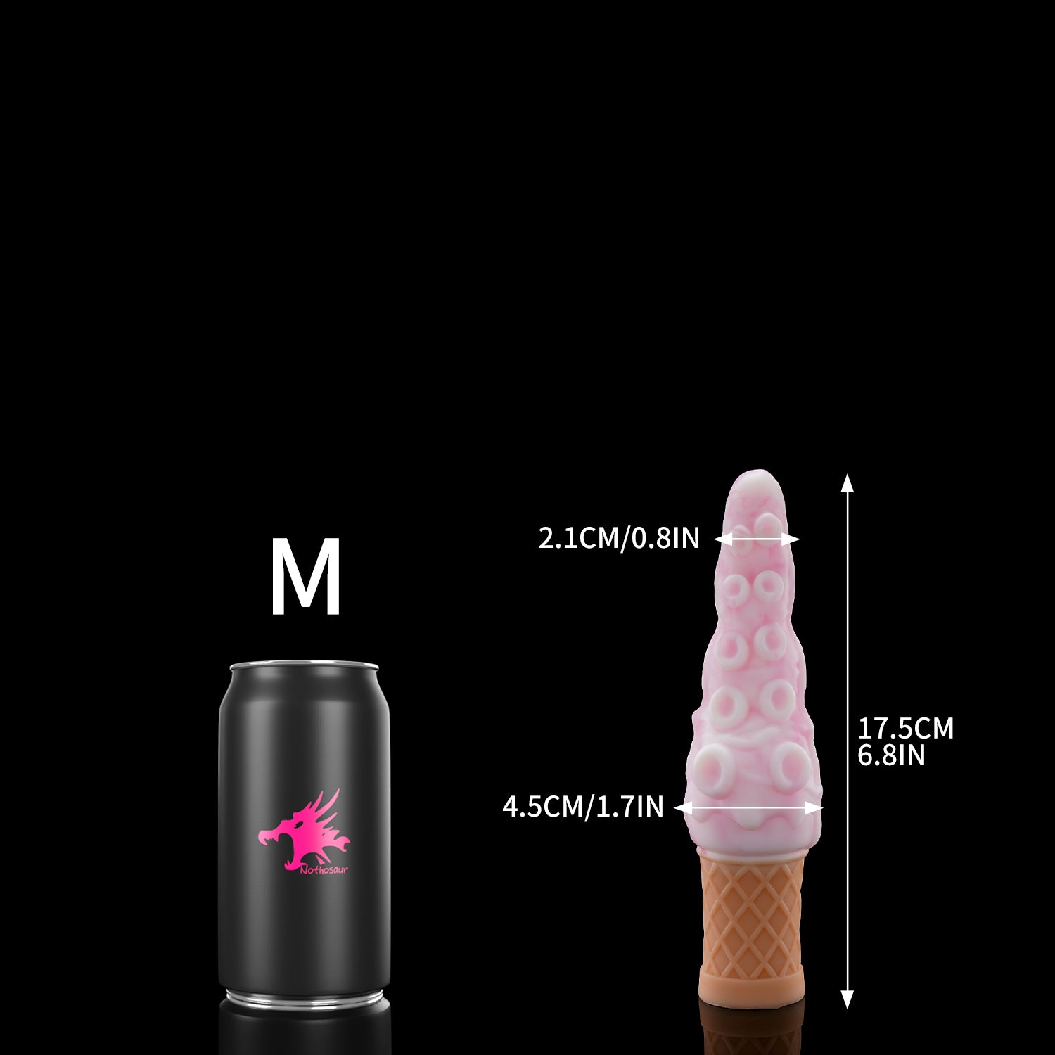 Milkberry Milkberry nothosaur T-ICECREAM tentacle dildo M size