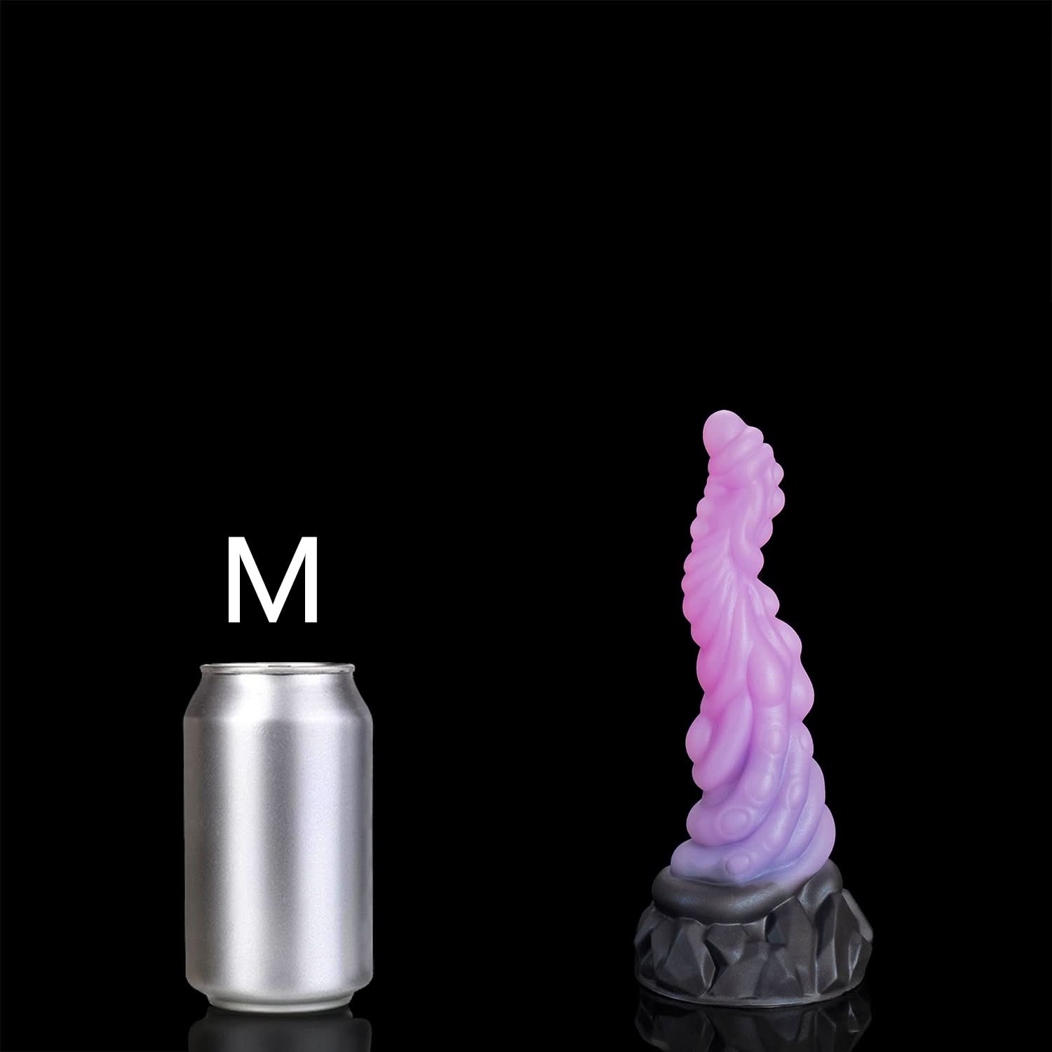 Mauve nothosaur SUPERBIA Fantasy dildo strap on dildo textured surface anal dildo fantasy toy m size
