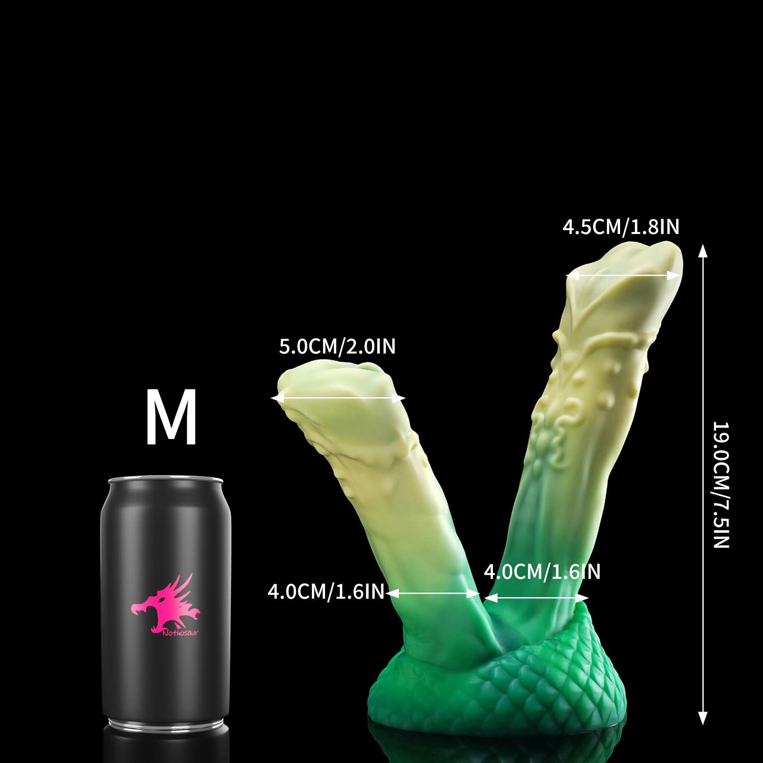 Bamboo GreenBamboo GreenBamboo Green nothosaur TWINS  fantasy dildo monster dildo double tip dildo ribbed dildo anal dildo m size