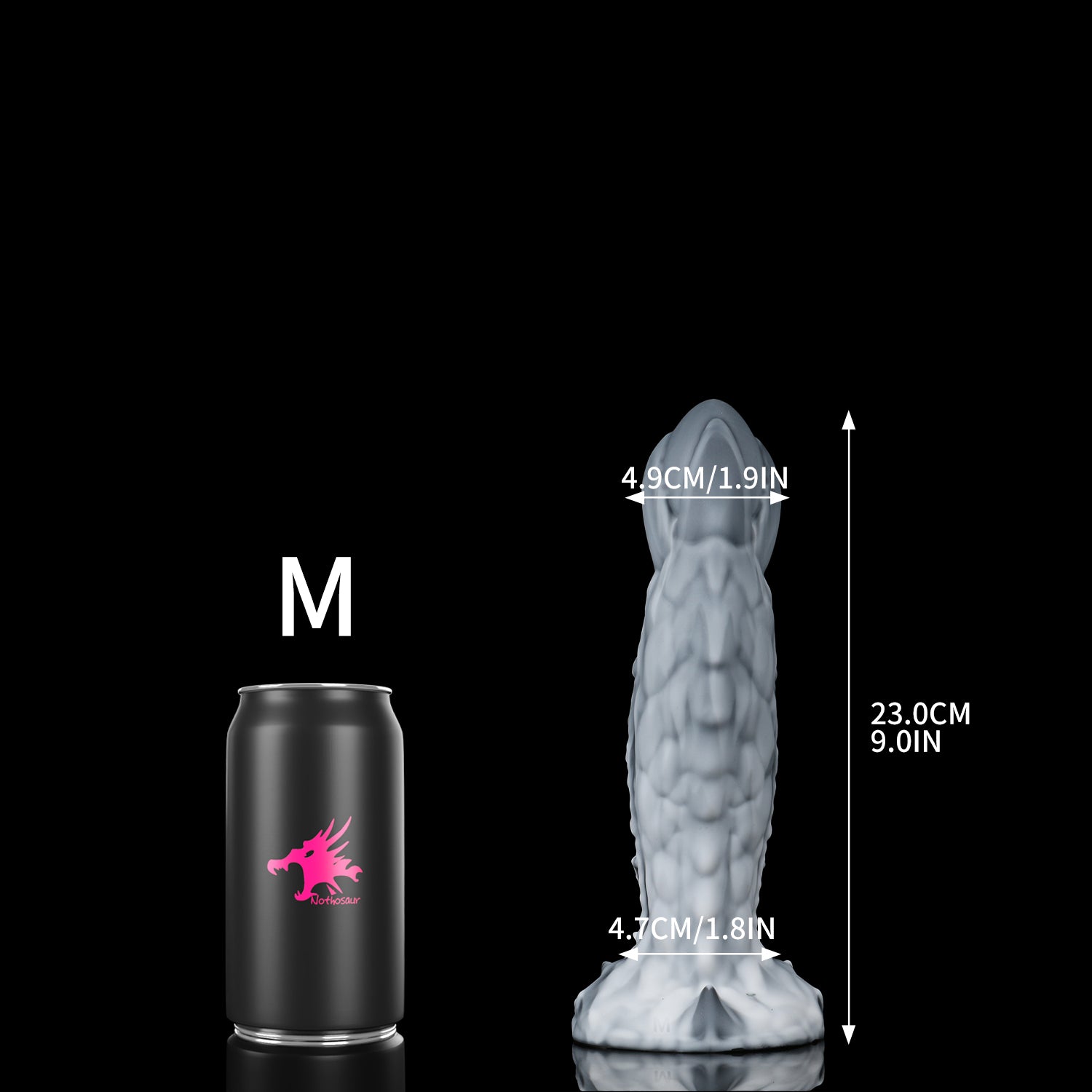 AlienSilver ZERGER II Fantasy dildo monster dildo adult toy strap on dildo soft M SIZE