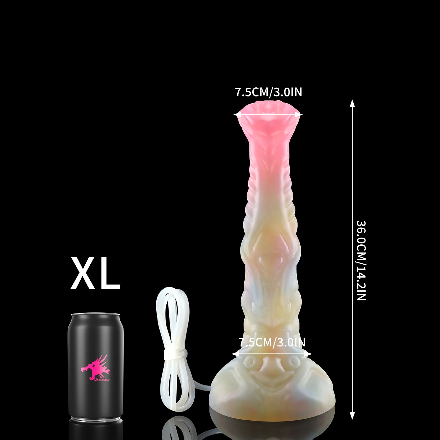 Necrons ejaculating cumming dildo fantasy color size XL