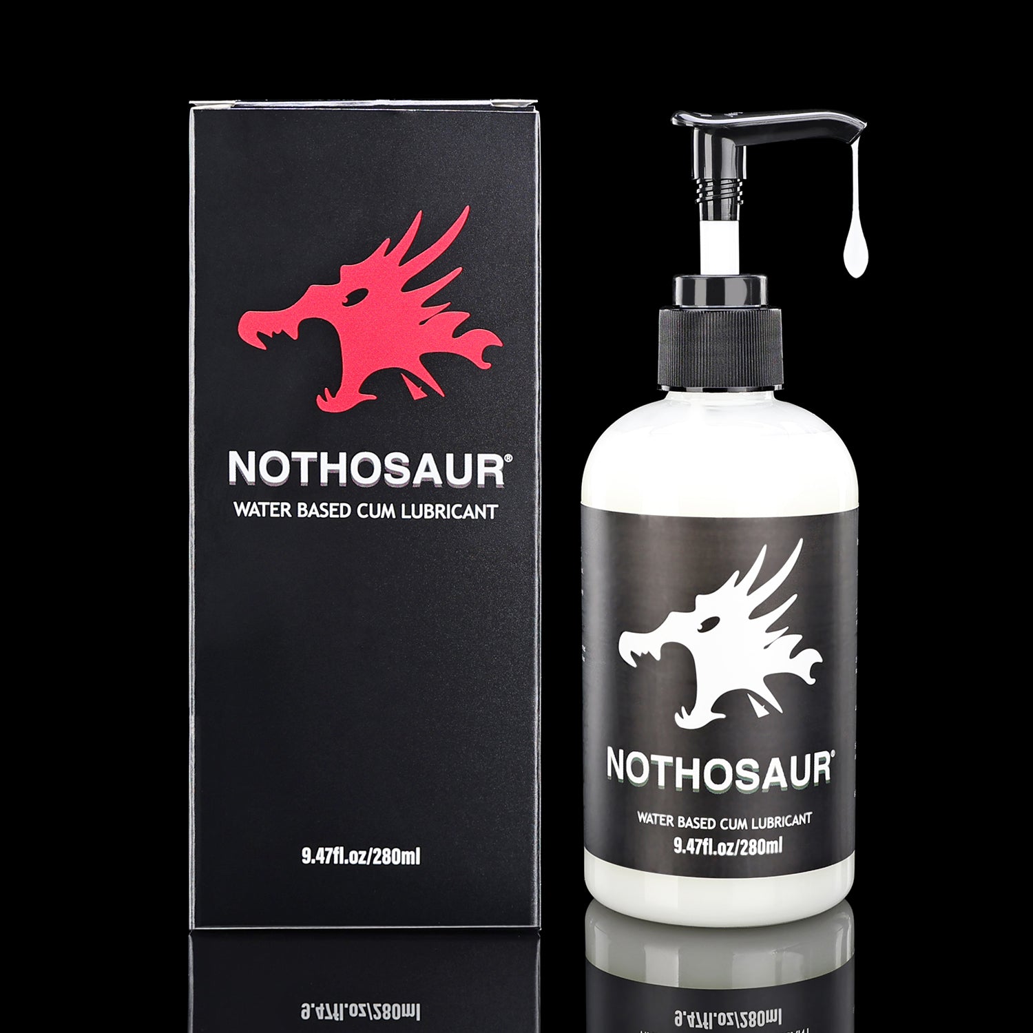 Nothosaur Simulated cum lube and Realistic Cumlube for ejaculating dildo best cum as lube with our packing