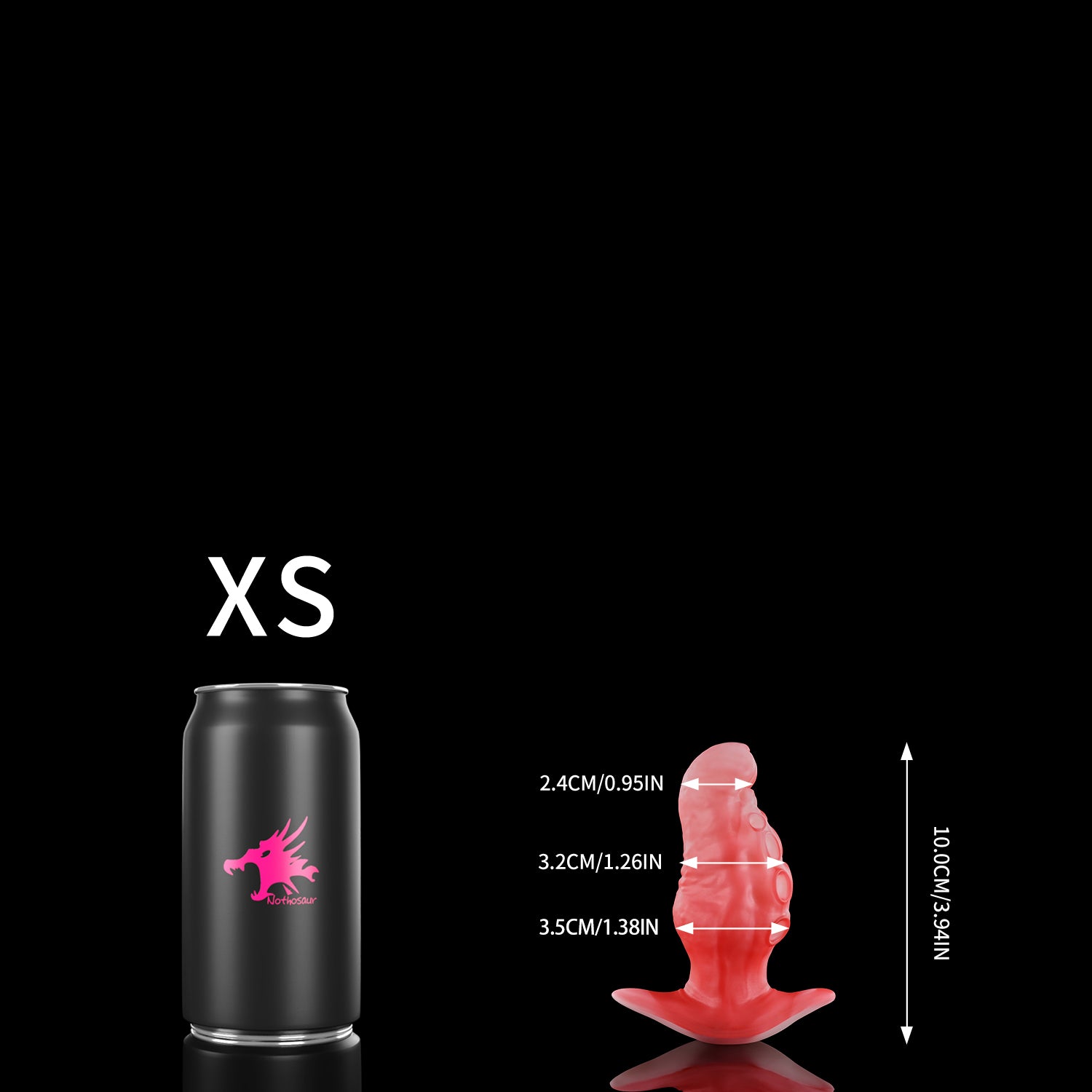 Nothosaur ALLA plug fantasy plug XS size