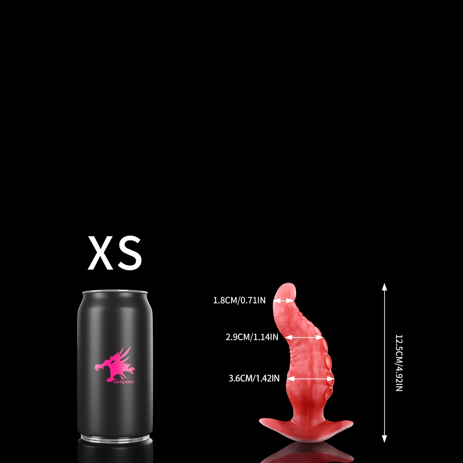ALLA PLUG tentacle plug, octopus plug XS size