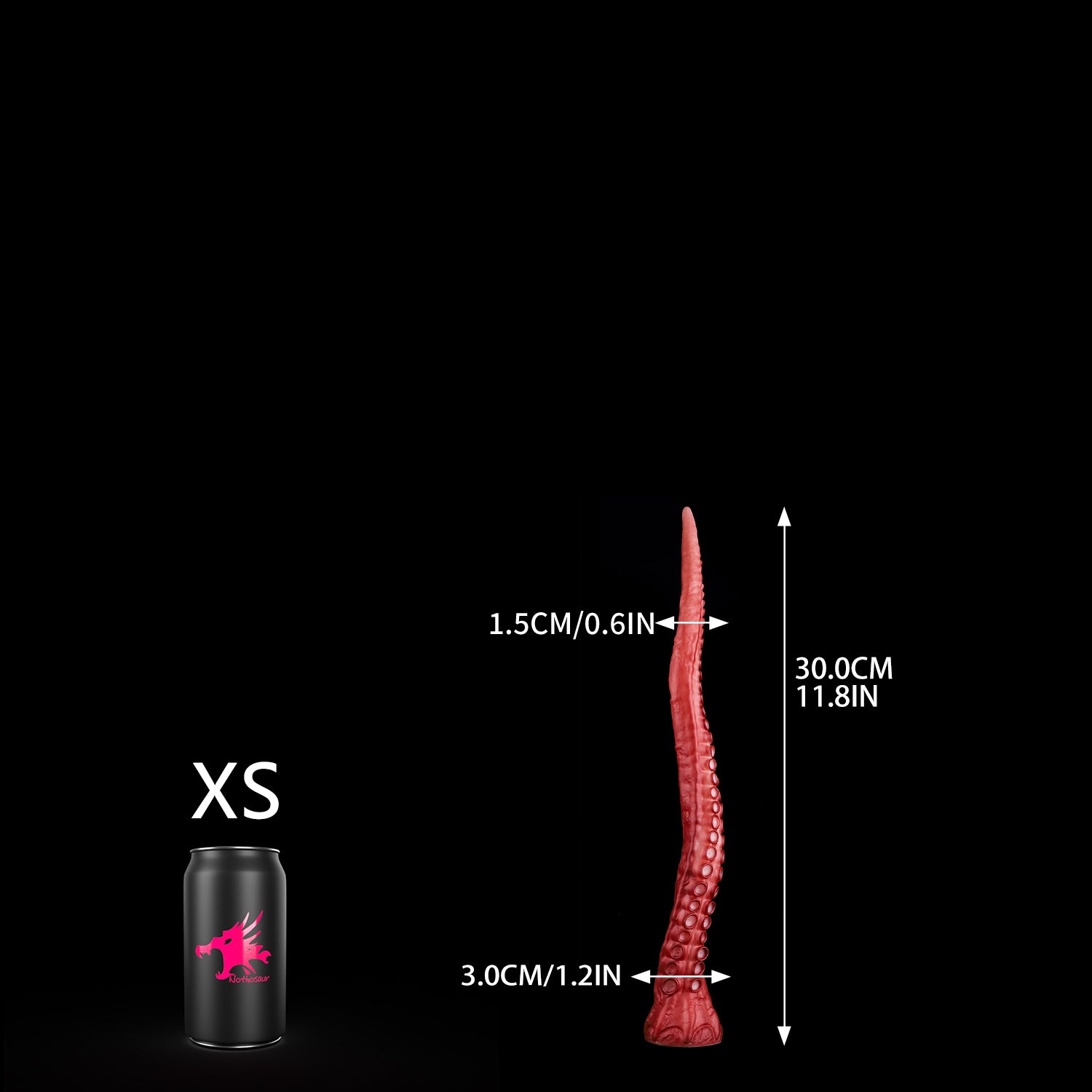 Nothosaur-ALLA fantasy dildo tentacle dildo XS size