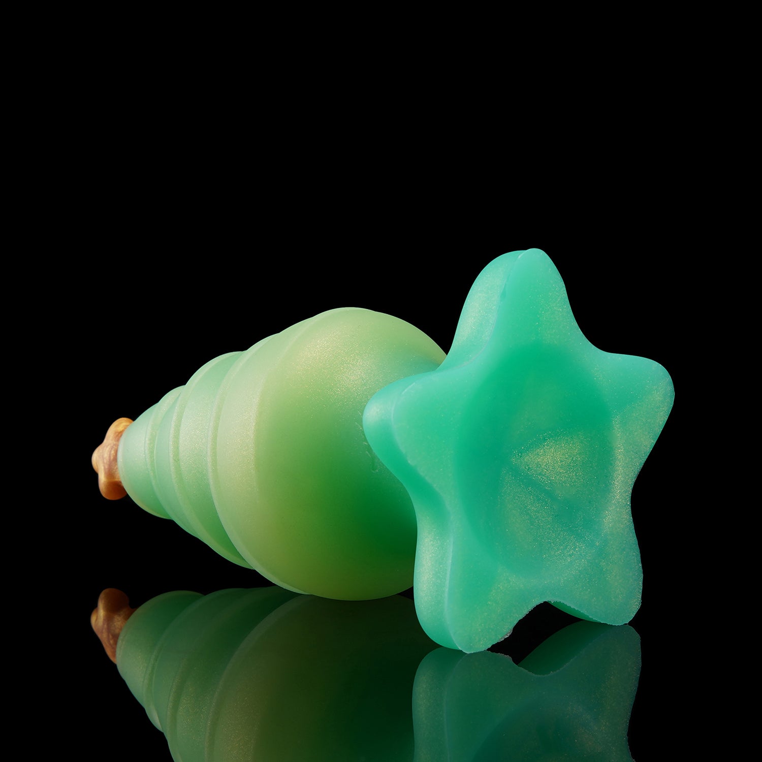 Frosty MistletoeNothosaur-jollyfantasy plug christmas tree plug fantasy silicone anal butt plug