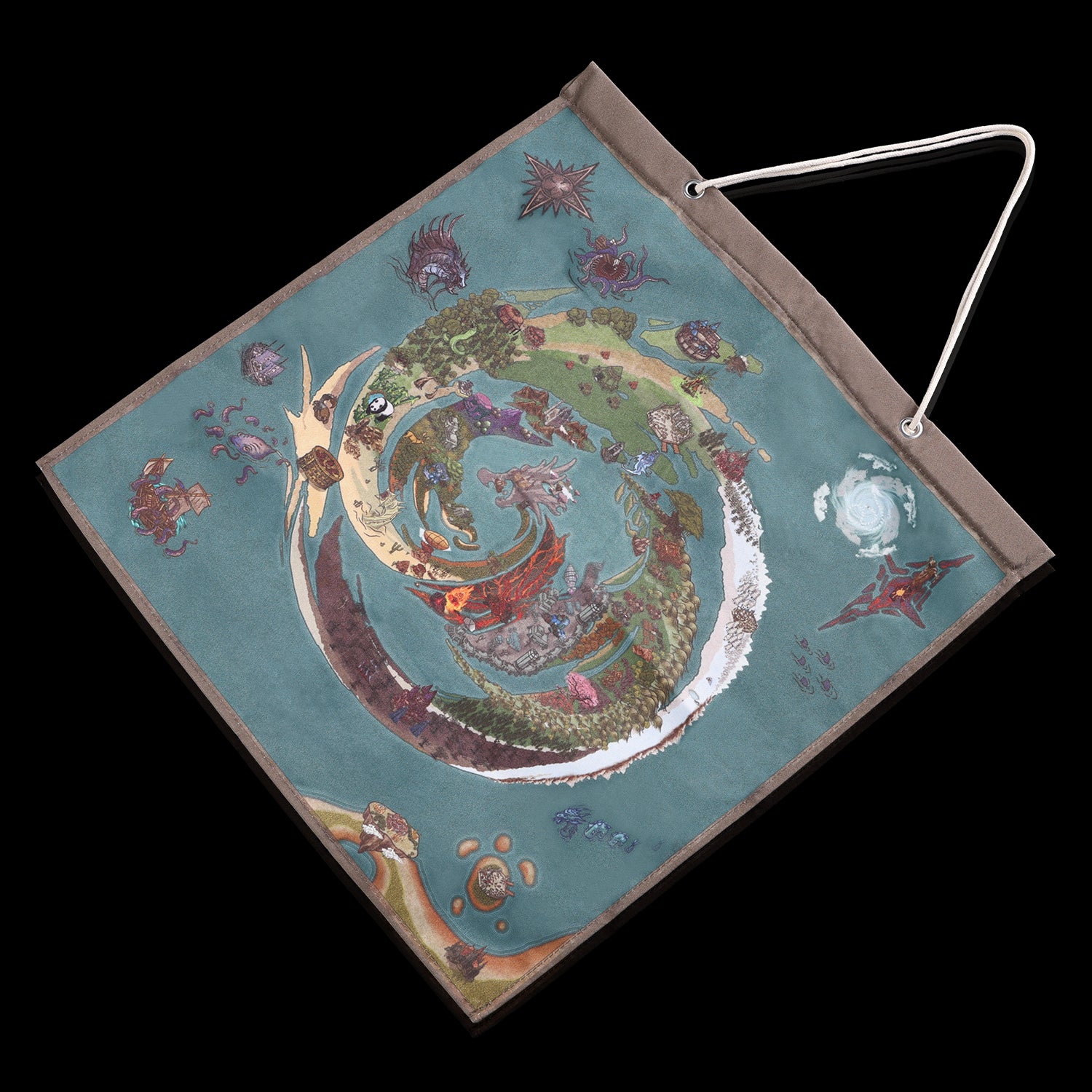 Nothosaur mainland hanging pin display