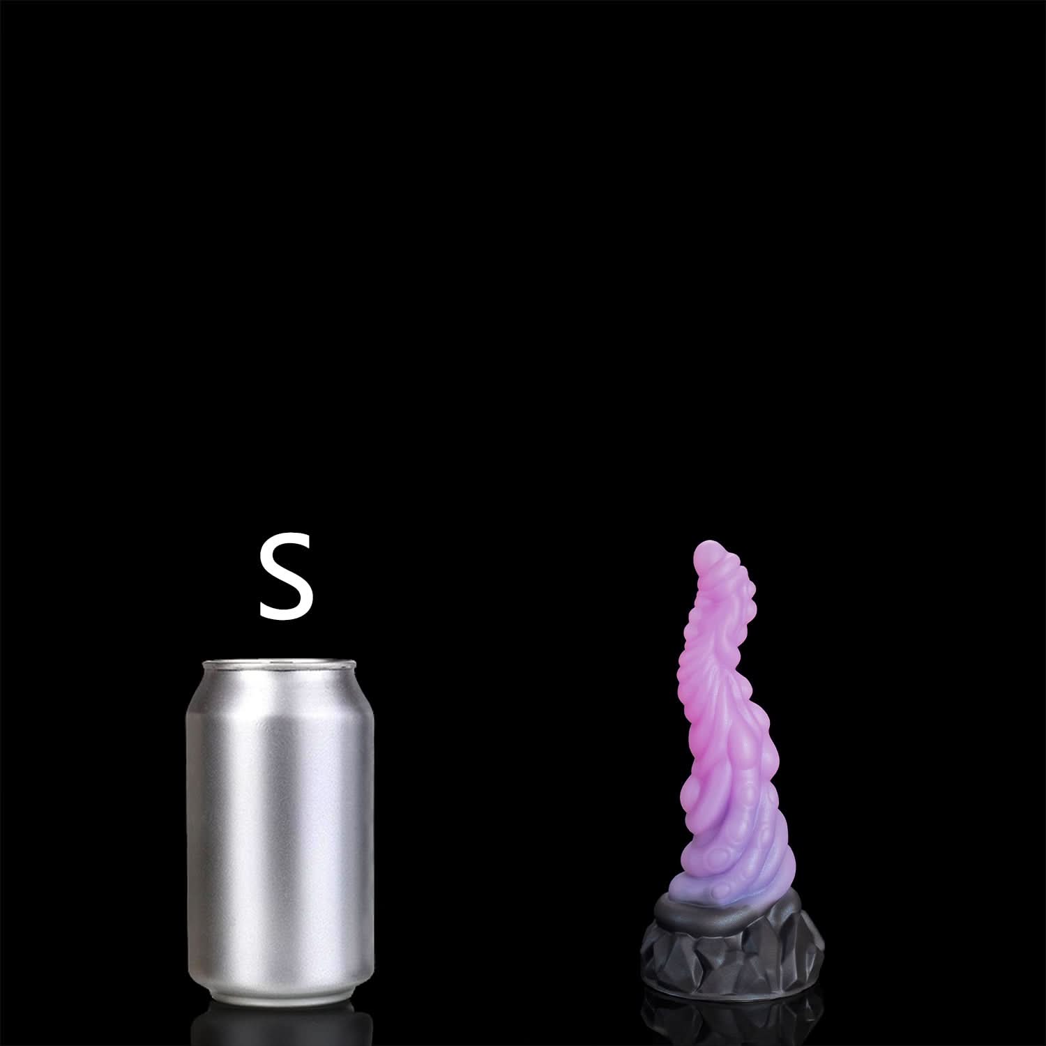 Mauve nothosaur SUPERBIA Fantasy dildo strap on dildo textured surface anal dildo fantasy toy s size