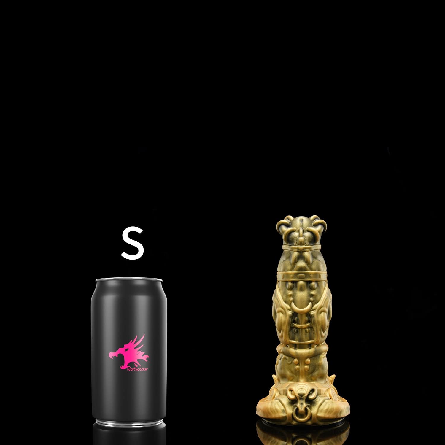 Gladiator Gold NOTHOSAUR Taurus Fantasy dildo alien dildo monster dildo adult toy silicone S SIZE