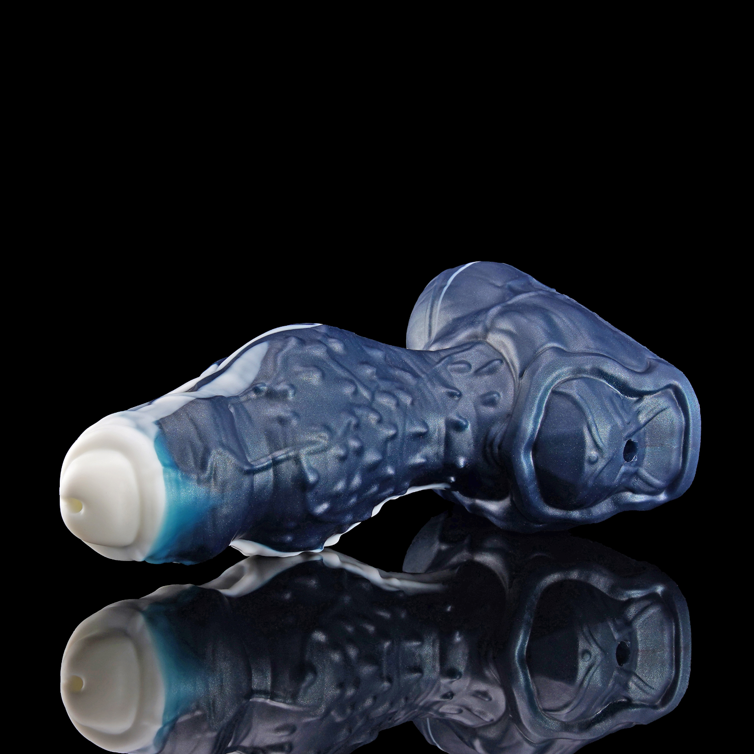 Glacial LiquidWhite(GITD) NOTHOSAUR TORBEN Fantasy dildo bumpy texture anal dildo silicone dildo adult toy