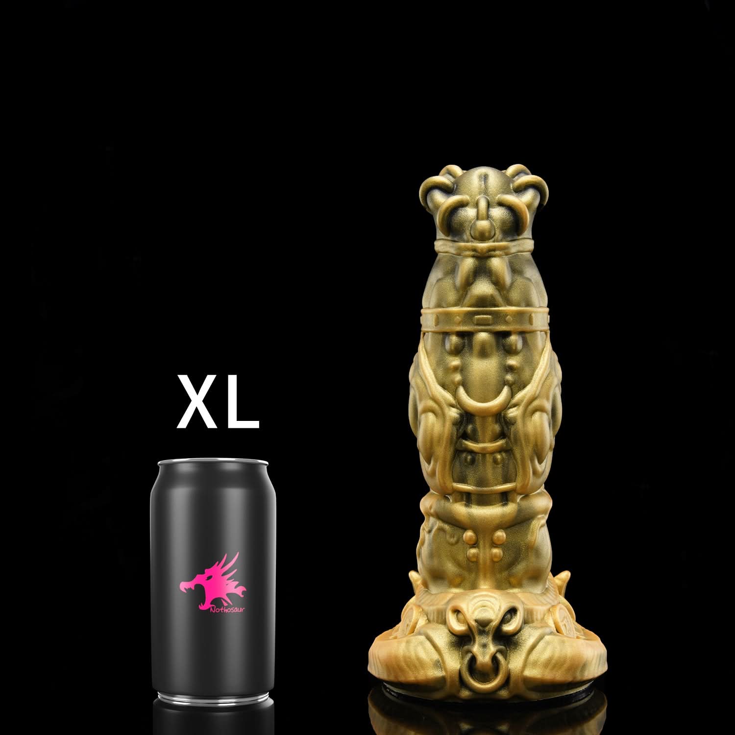 Gladiator Gold NOTHOSAUR Taurus Fantasy dildo alien dildo monster dildo adult toy silicone XL SIZE