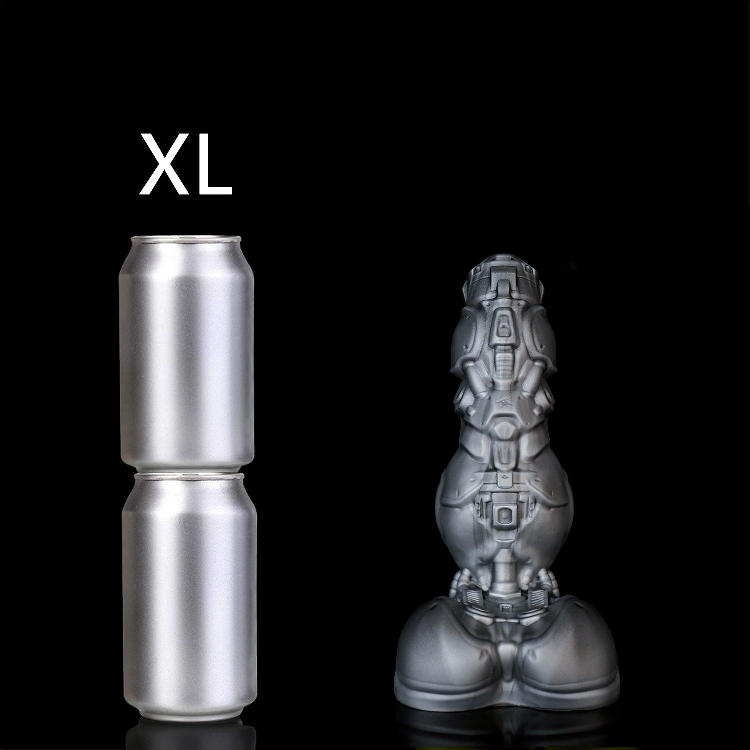 Steel Grey Black nothosaur ROCCOFantasy toy dog knot dildo anal dildo furry toy knotted dildo XL SIZE