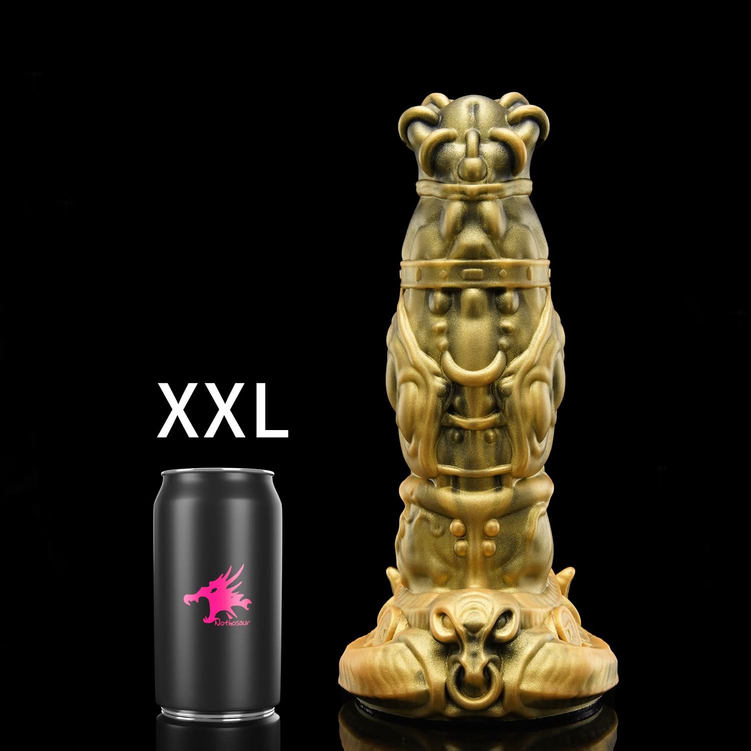Gladiator GoldNOTHOSAUR Taurus Fantasy dildo alien dildo monster dildo adult toy silicone XXL SIZE