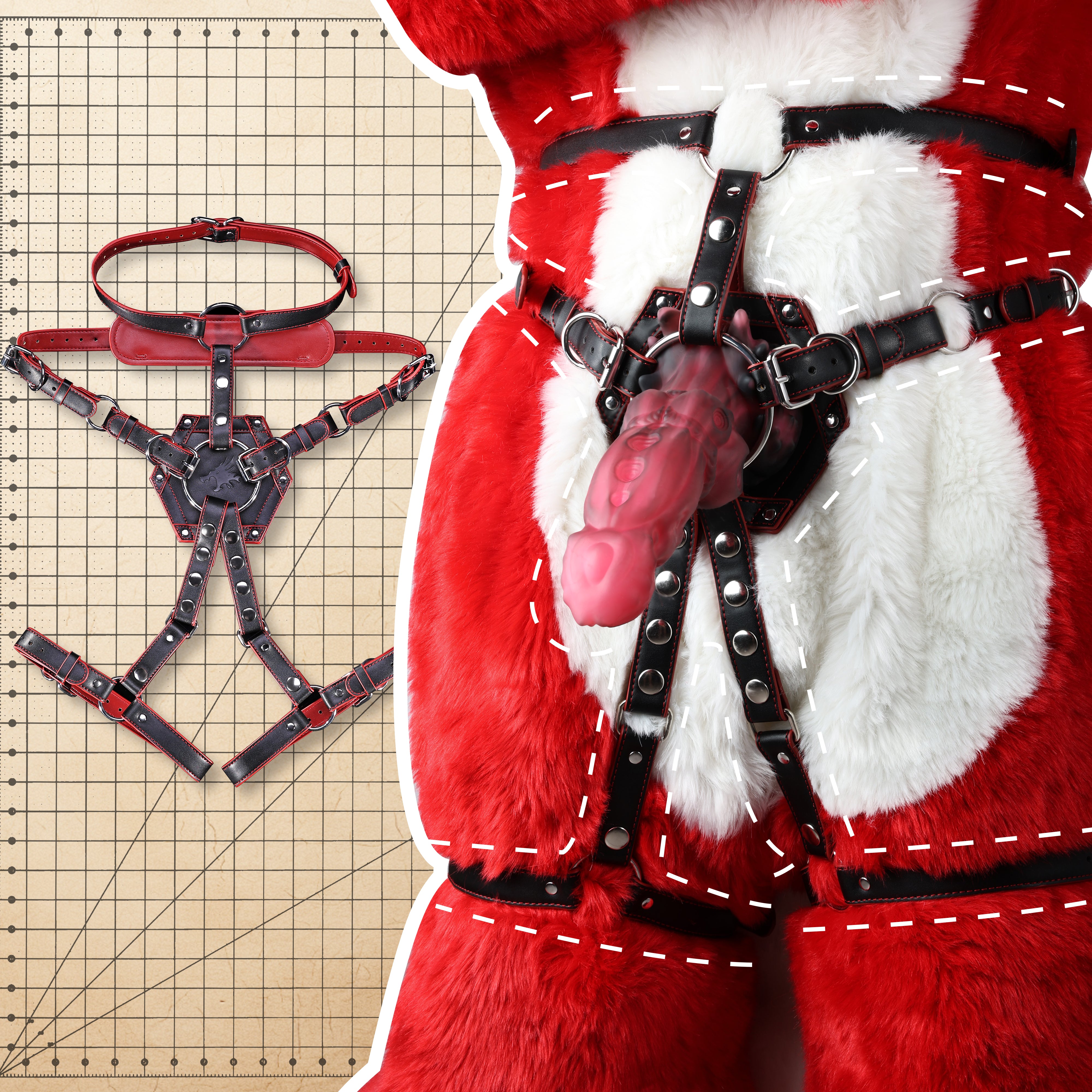 Yrdeno Strap On Harness