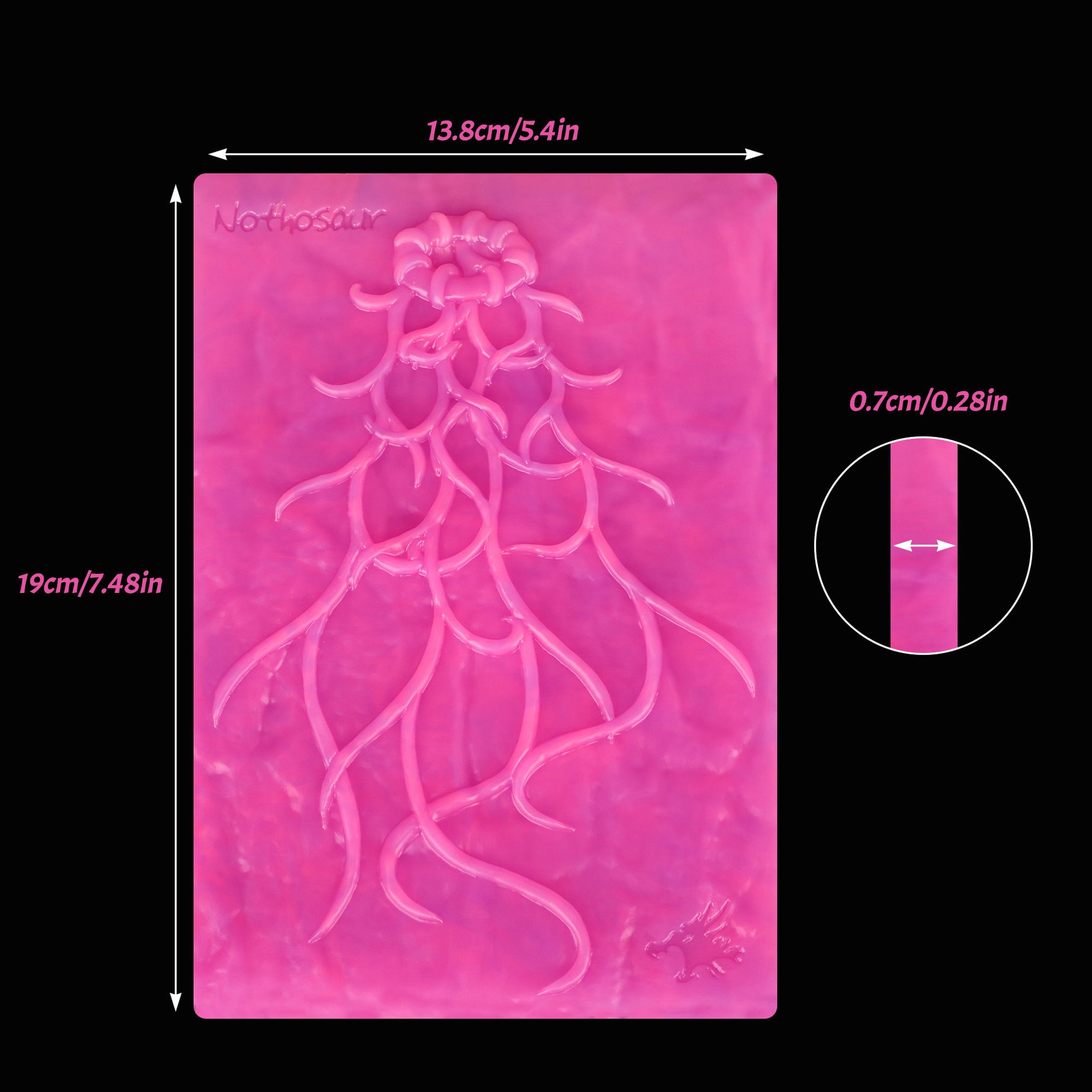 Magic Rose nothosaur aphro female sex toy clit grinder solo toy waterproof vibrator