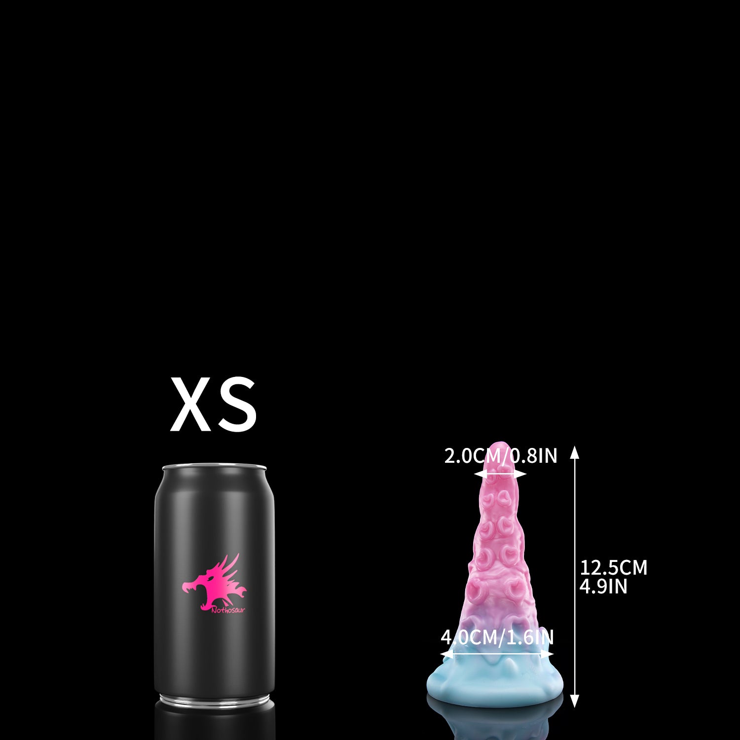 Nothosaur SUNDAY tentacle dildo S size