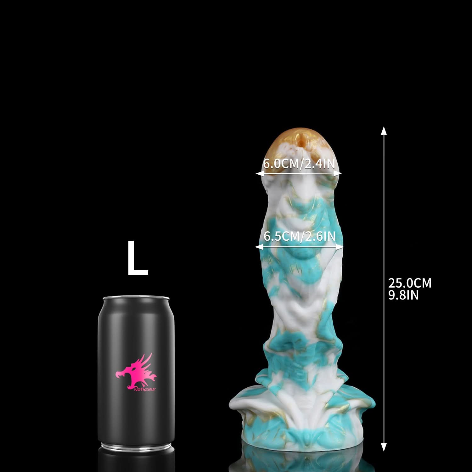 Nothosaur AGNME  fantasy dildo dragon dildo anal toy strap on dildo monster dildo L SIZE