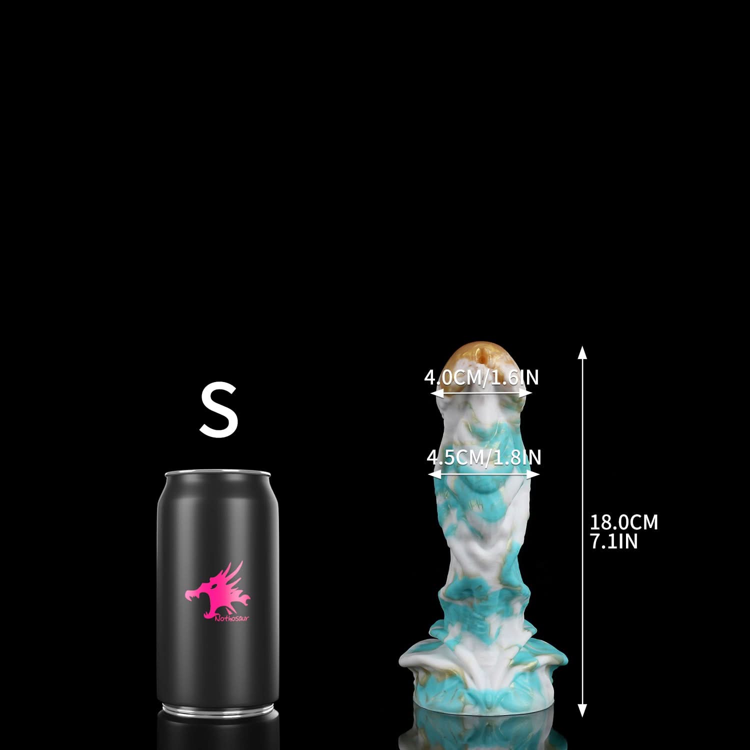 Nothosaur AGNME  fantasy dildo dragon dildo anal toy strap on dildo monster dildo S SIZE