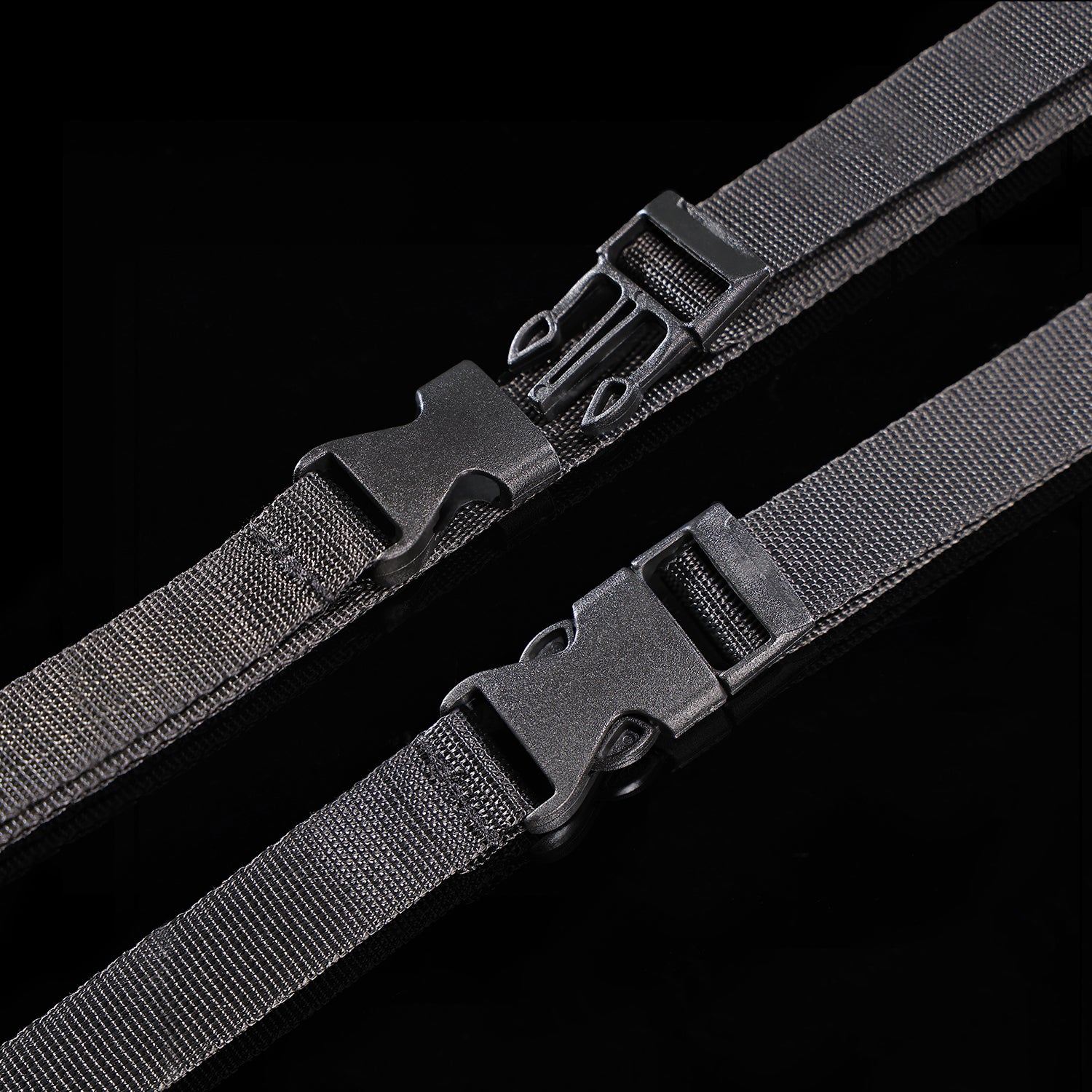 Meo's Scales dragon-scale fantasy grinder with adjustable harness straps - strap buckle detail
