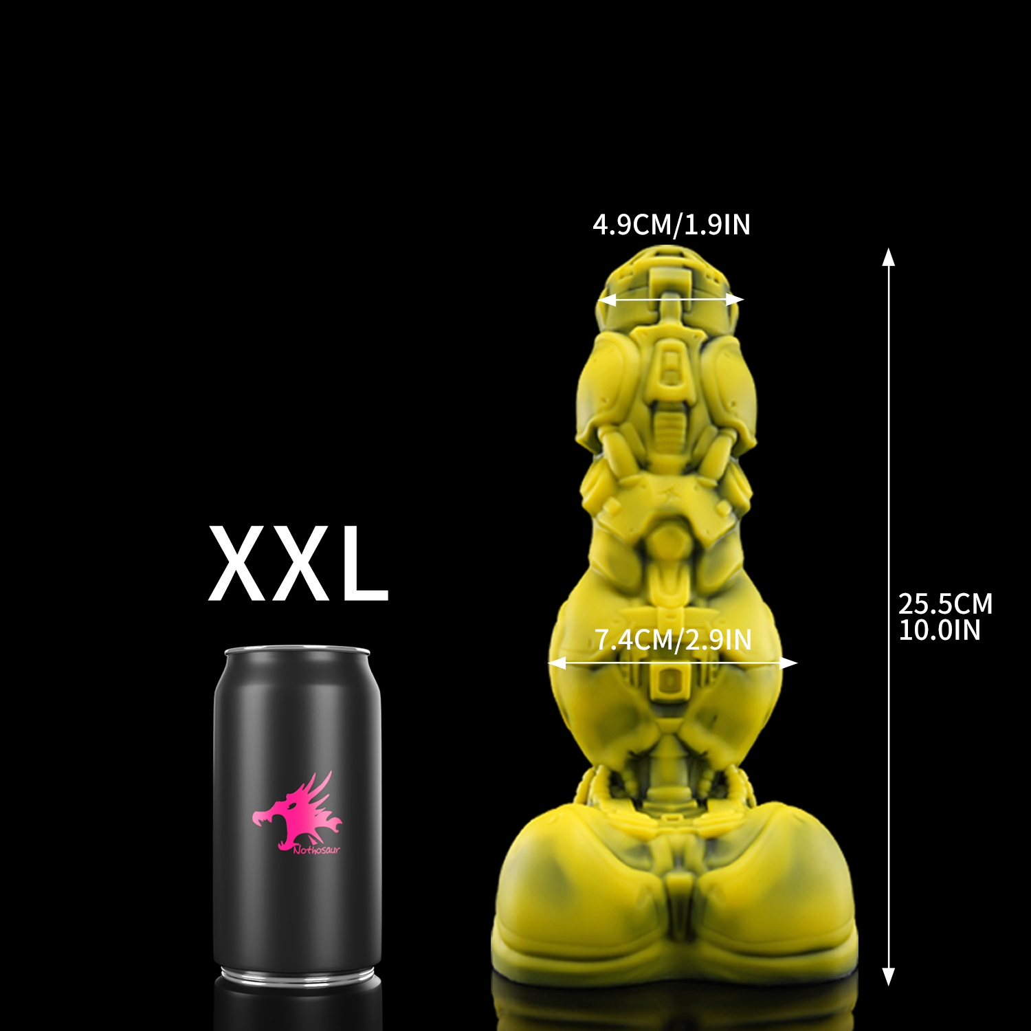 nothosaur ROCCOFantasy dildo dog knot dildo knotted dildo anal knotting strap on dildo XXL size