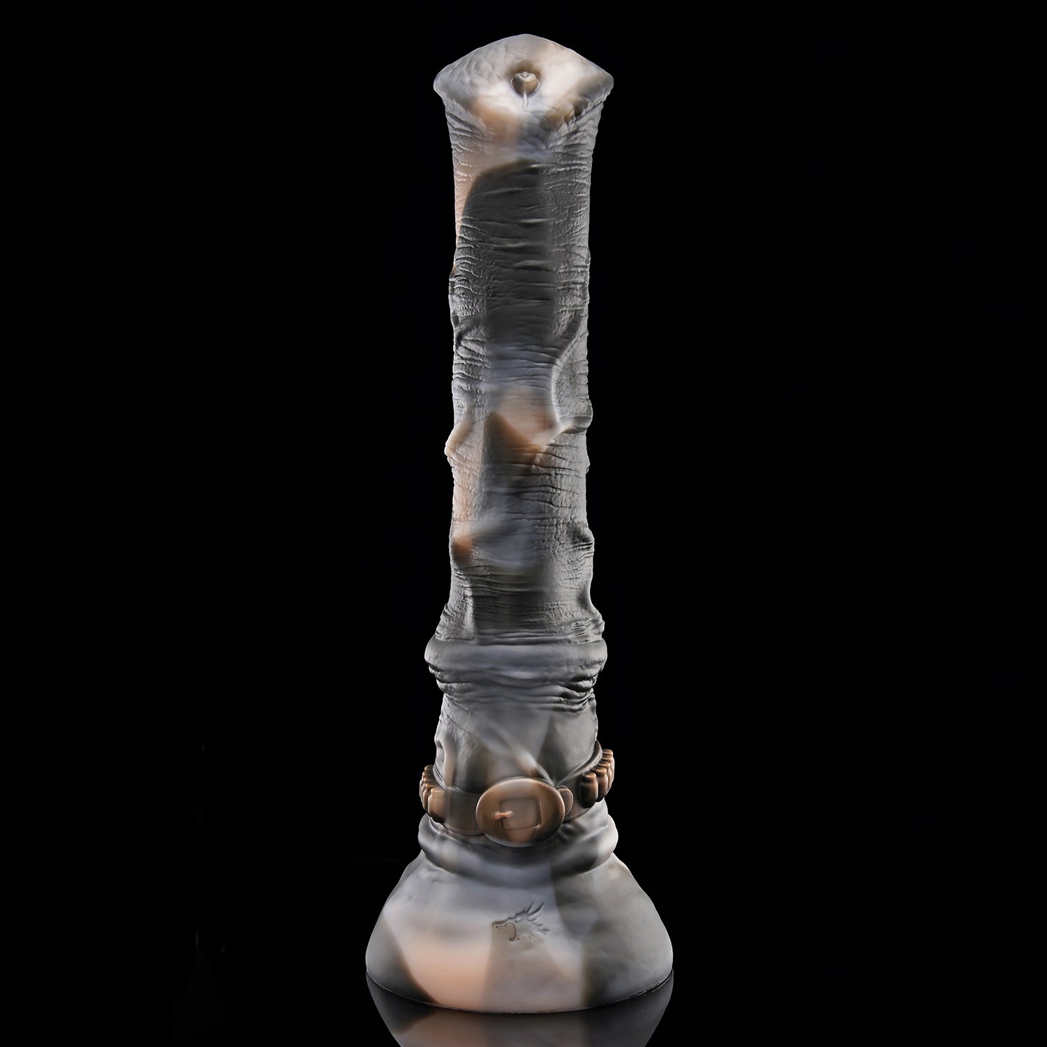 Nothosaur HUNTER JACK fantasy horse dildo with a textured equine shaft and suction cup base - product view 06