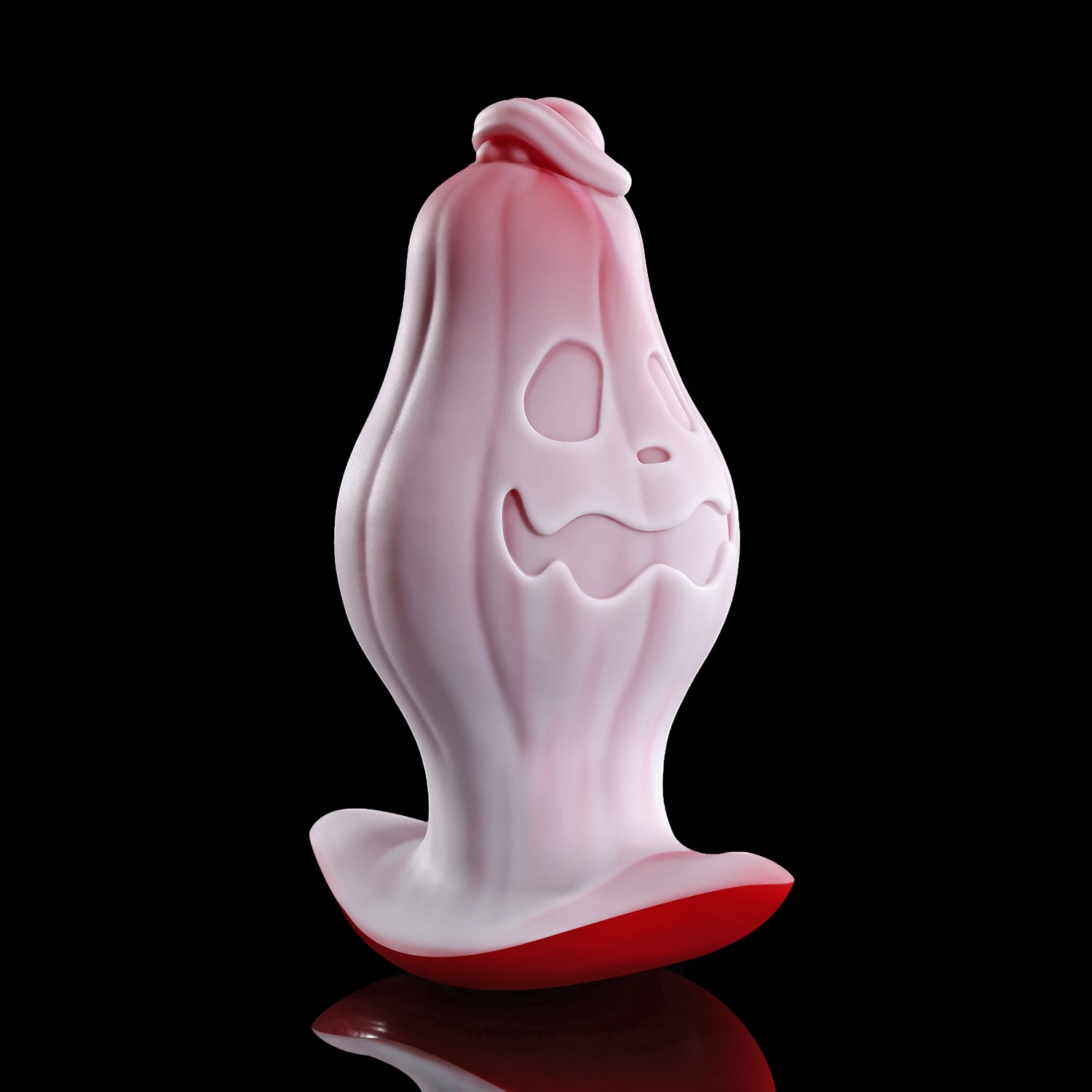 Nothosaur Mr. Not Pumpky Halloween fantasy butt plug with a sculpted pumpkin design and T base - product view 01
