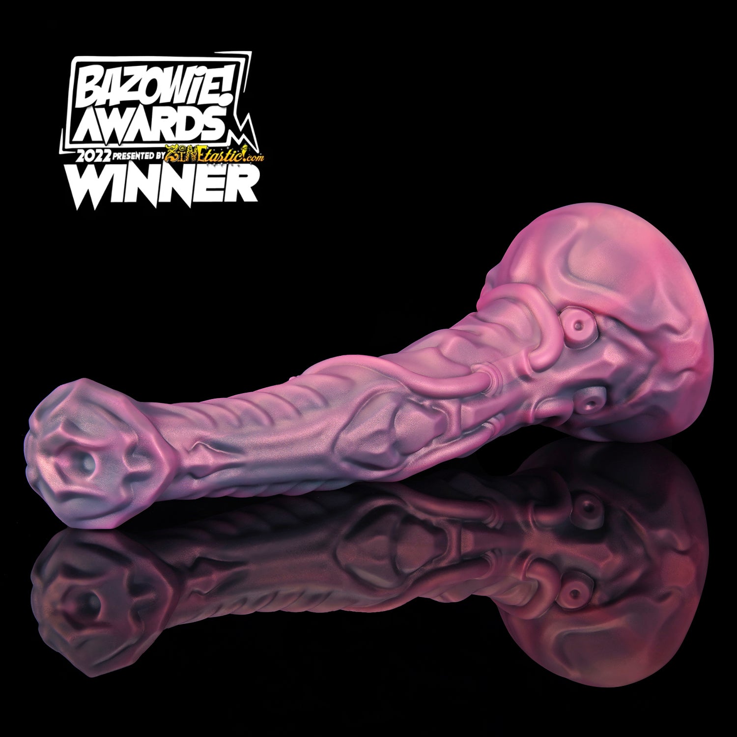 Nothosaur NECRONS fantasy mechanical horse dildo with layered machine-like textures - product view 14