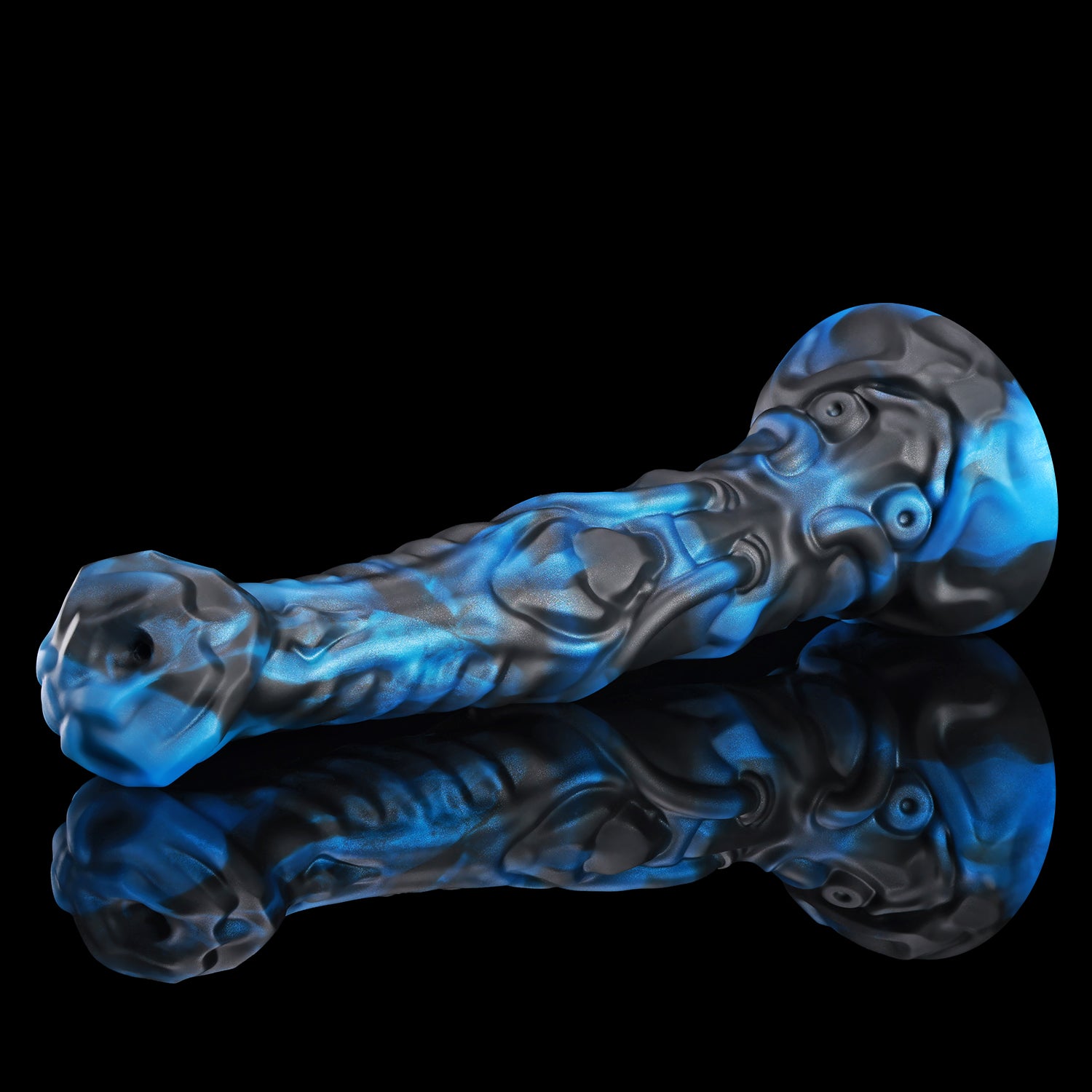 Nothosaur NECRONS fantasy mechanical horse dildo with layered machine-like textures - product view 25