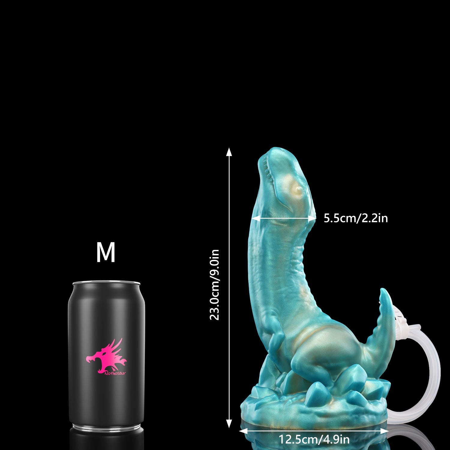 VELOX+Tube dinosaur fantasy toy M size comparison