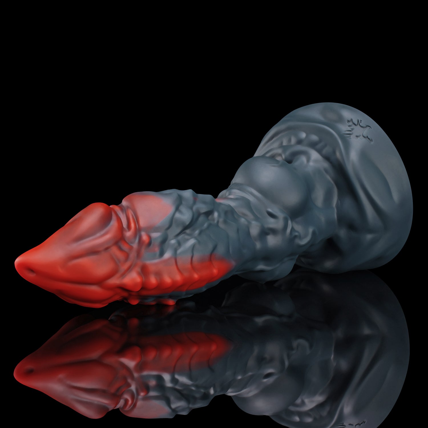 VRA custom dragon knot fantasy toy angled side view