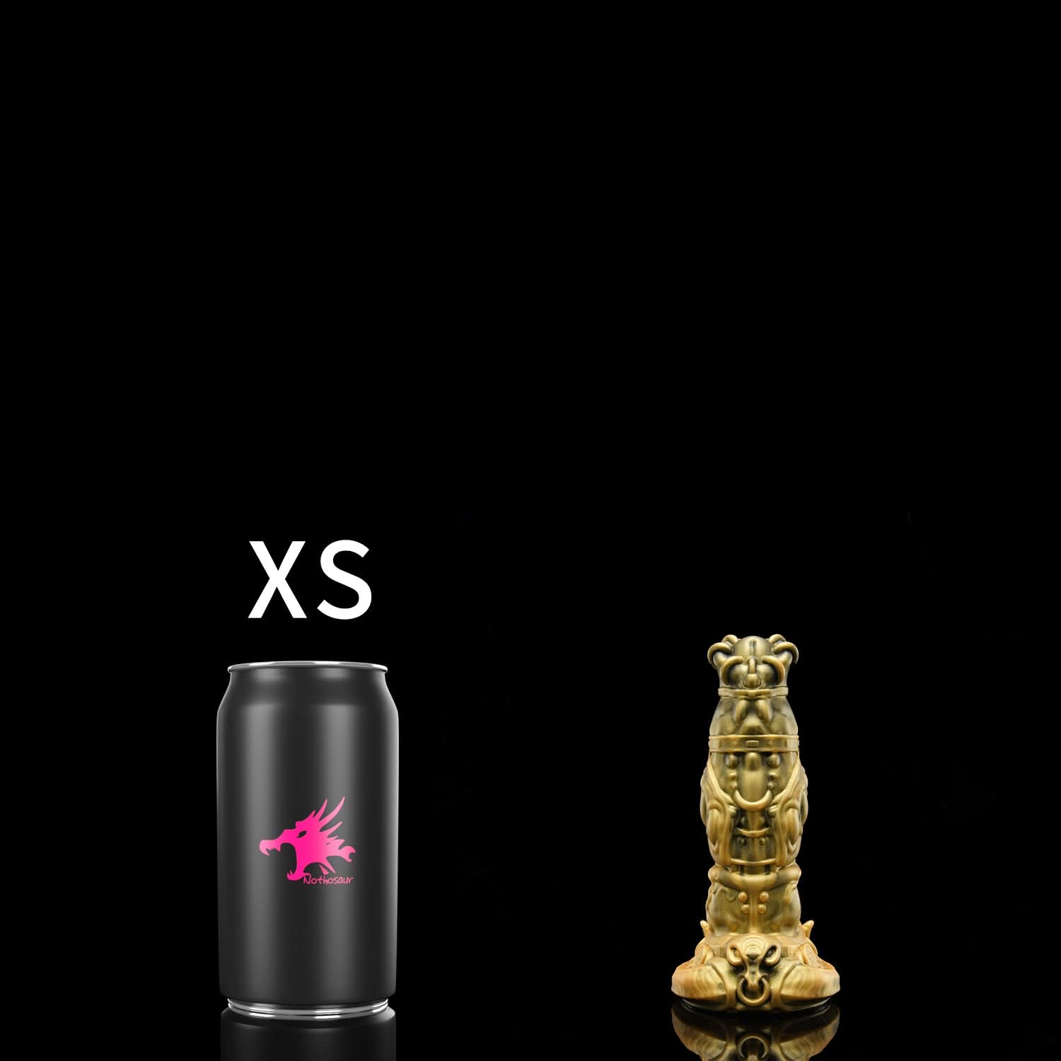 Gladiator Gold NOTHOSAUR Taurus Fantasy dildo alien dildo monster dildo adult toy silicone XS SIZE