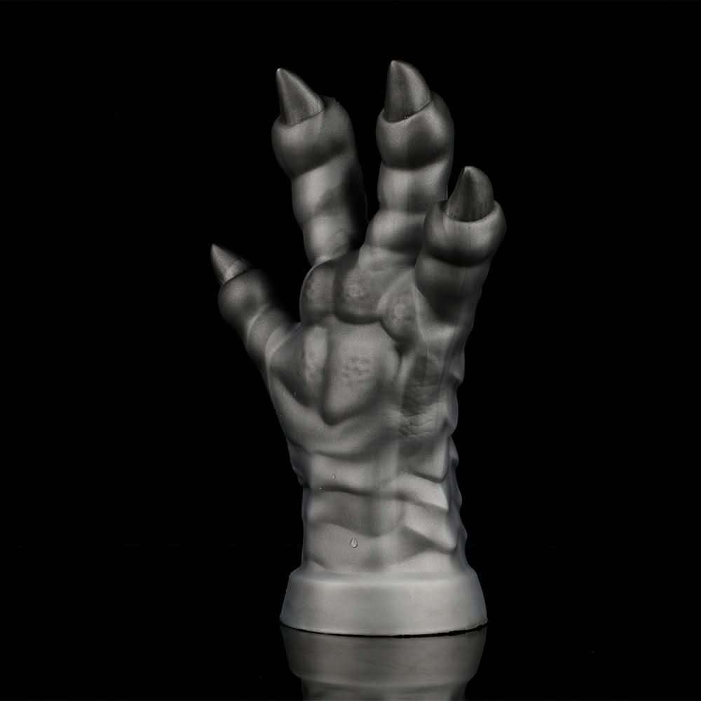 Steel Grey nothosaur MEO'S CLAW  fantasy dildo fantasy claw dildo anal dildo flexible shaft unique grip