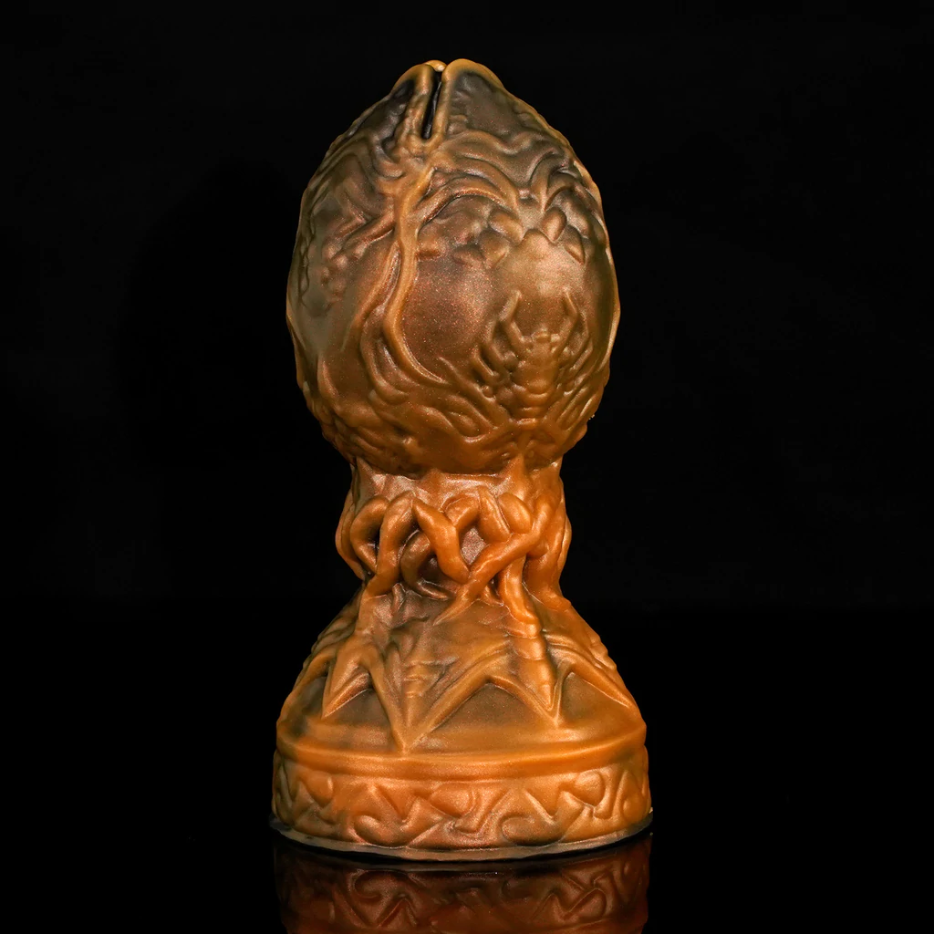 Curio Brown nothosaur OVOMORPH Fantasy dildo giant dildo anal plug textured shaft for g spot