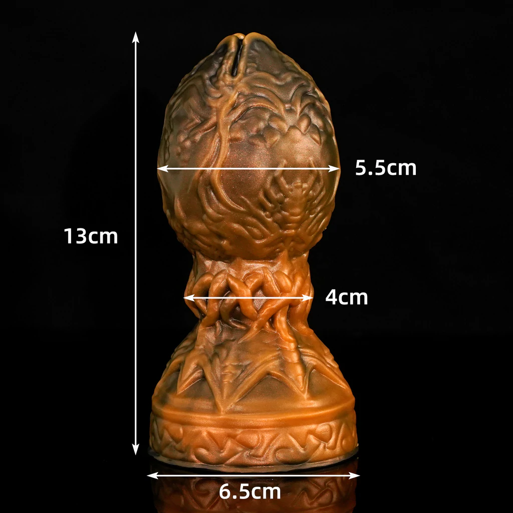 Curio Brown nothosaur OVOMORPH Fantasy dildo giant dildo anal plug textured shaft for g spot size chart