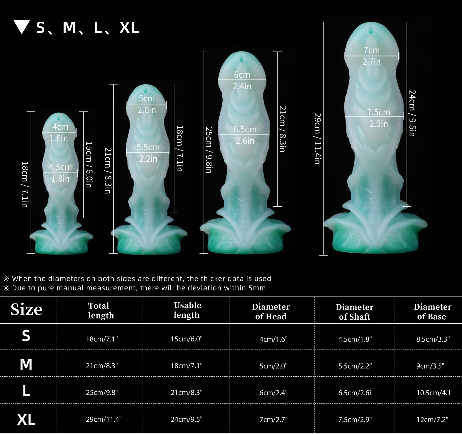 Glow in the dark Color