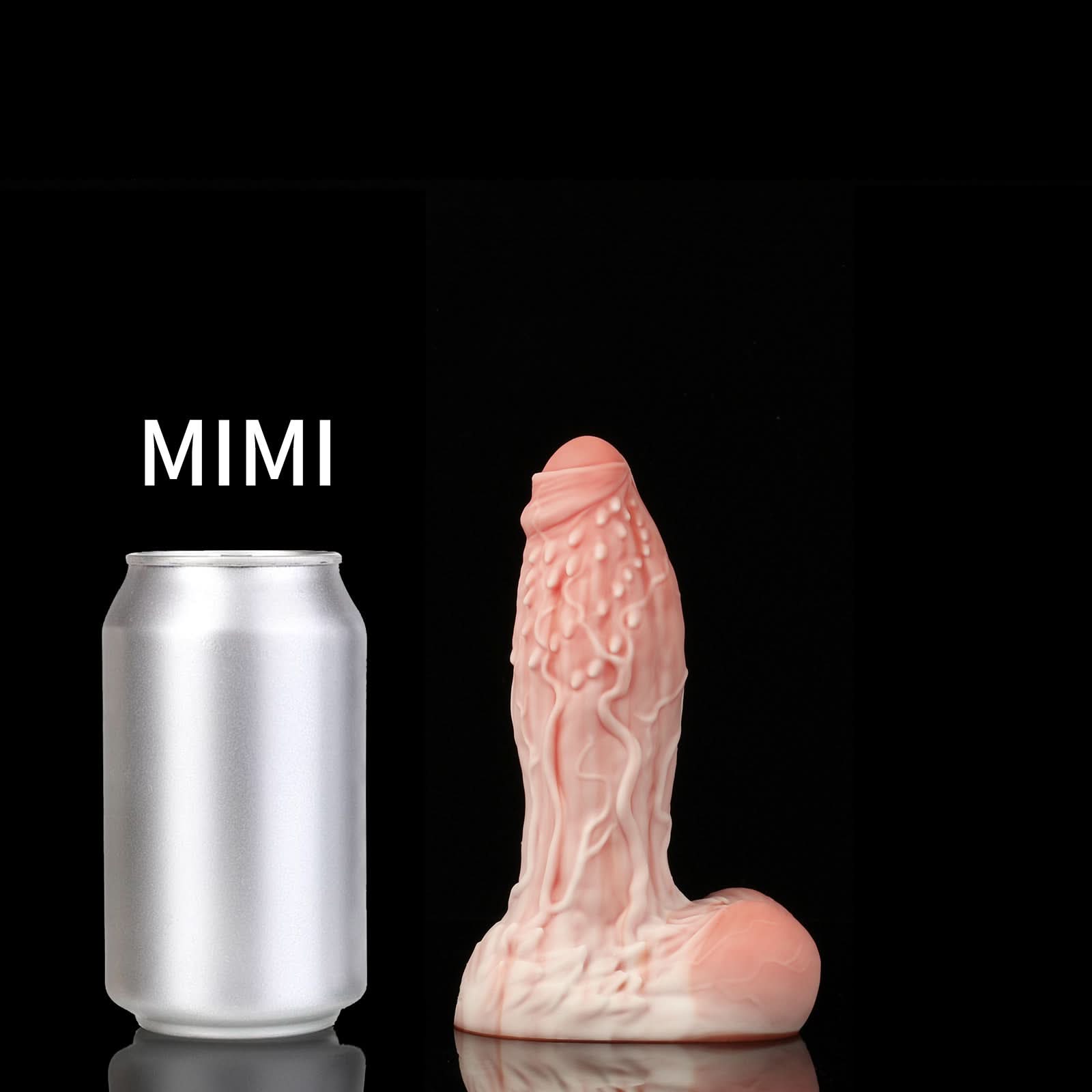 nothosaur-wizFantasy dildo mutant dildo raised bumps soft curve design mini size