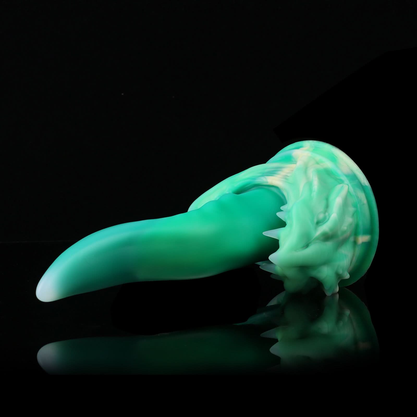 Poison Green Hungry Blue Red nothosaur LADON'S TONGUE fantasy dildo alien dildo anal dildo tongue tip for g spot