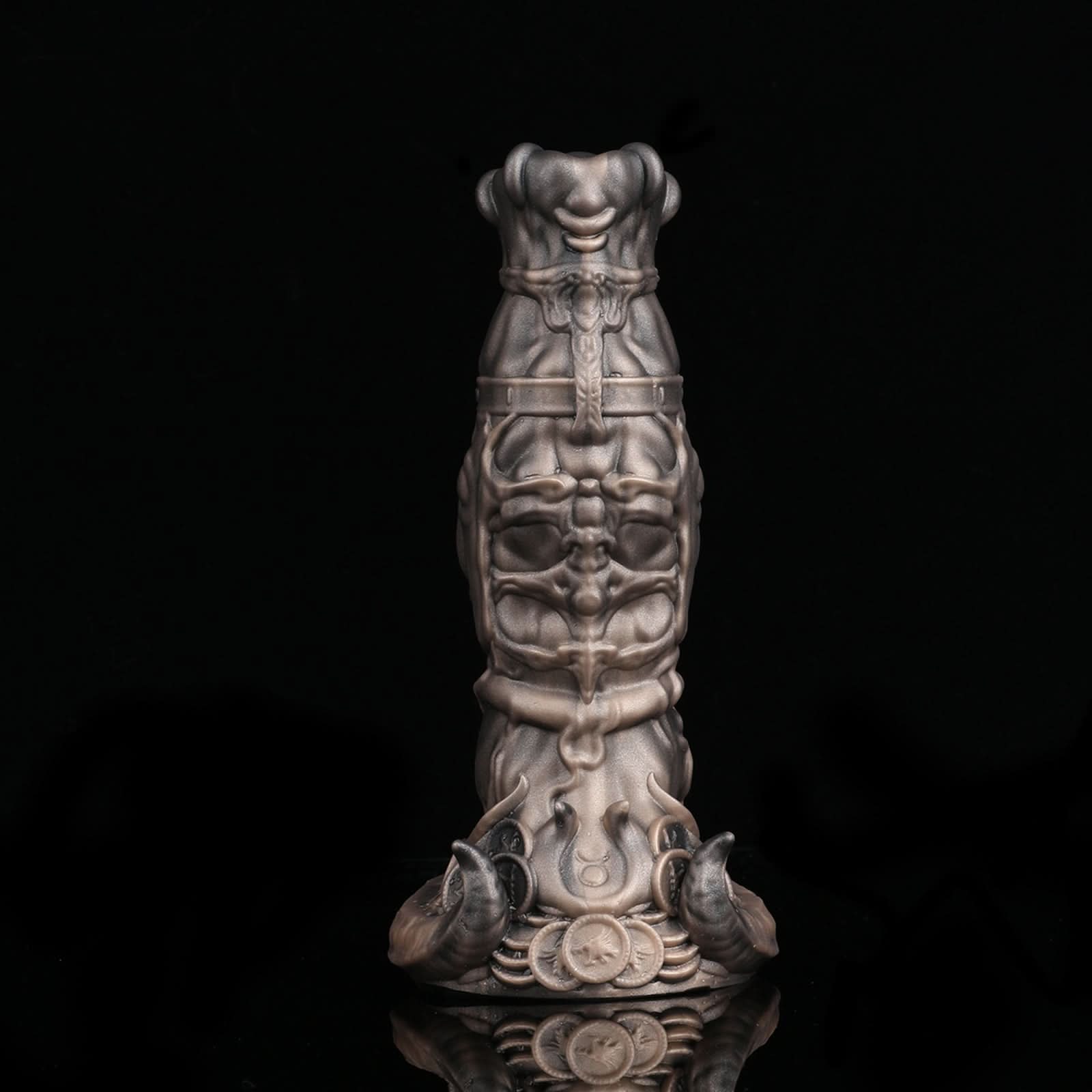 Steel Brown NOTHOSAUR Taurus Fantasy dildo sci fi dildo textured strap on dildo giant dildo