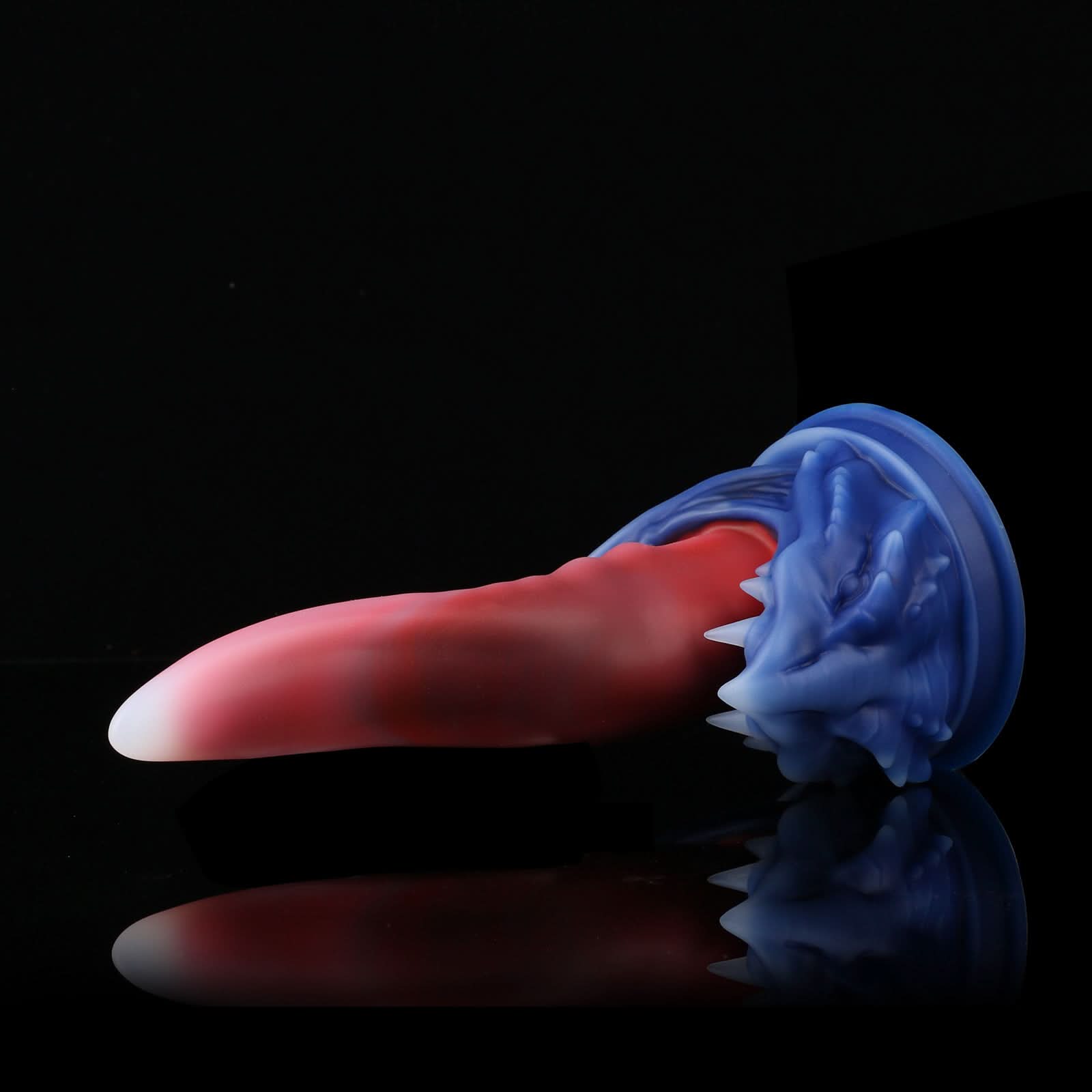 Hungry Blue Red nothosaur LADON'S TONGUE fantasy dildo alien dildo anal dildo tongue tip for g spot