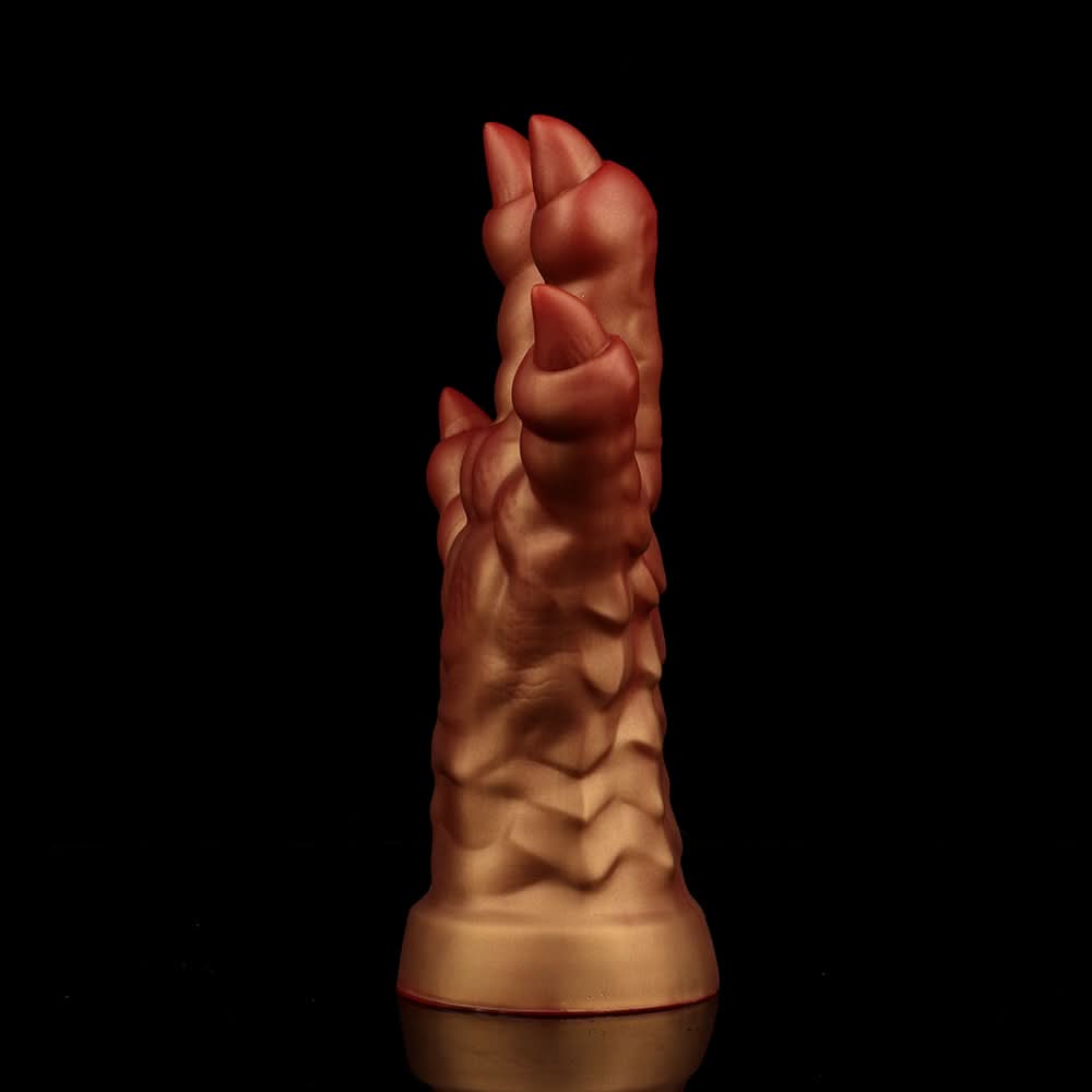 Armor Goldnothosaur MEO'S CLAW  fantasy dildo dragon claw dildo anal dildo textured shaft