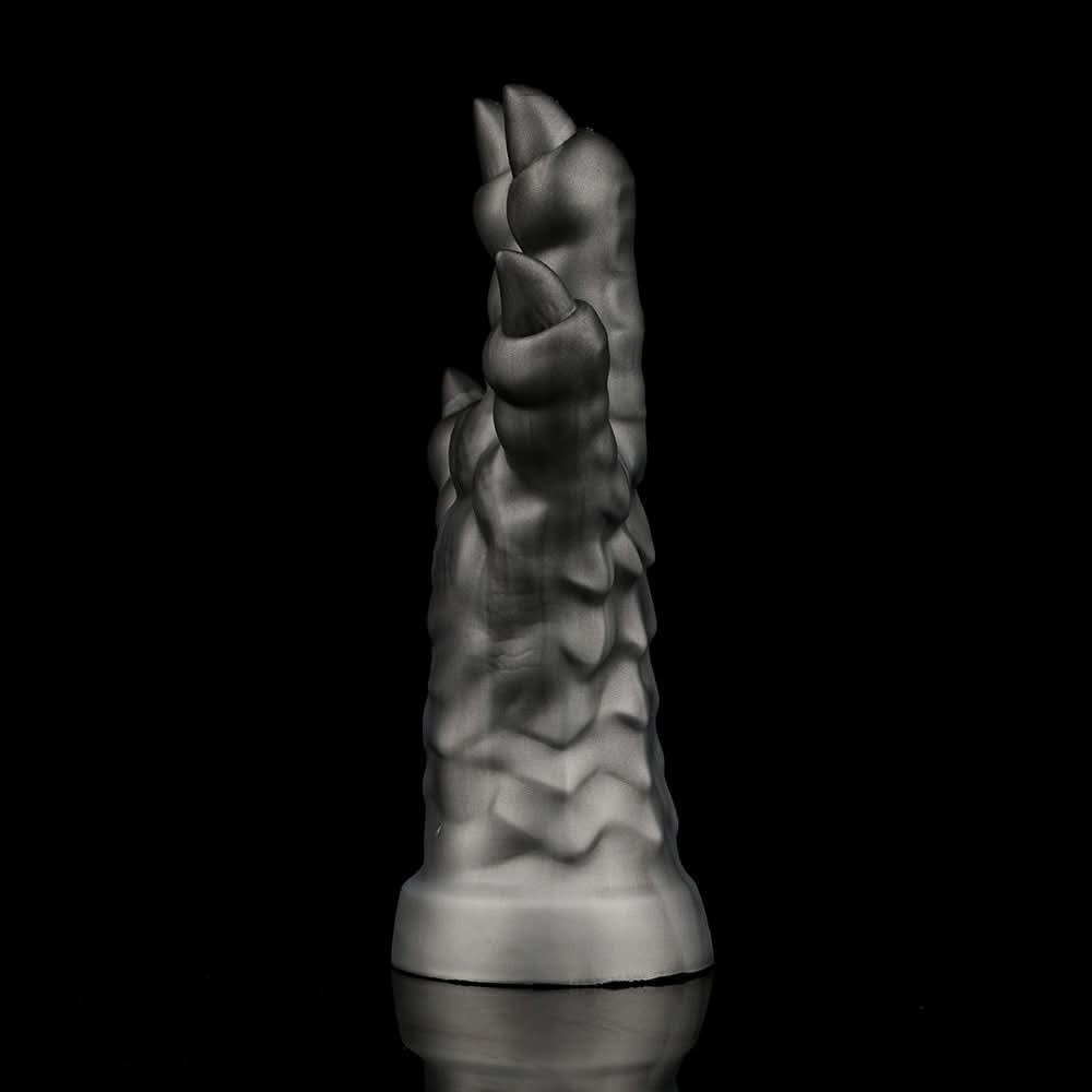 Steel Grey nothosaur MEO'S CLAW  fantasy dildo fantasy claw dildo anal dildo flexible shaft unique grip